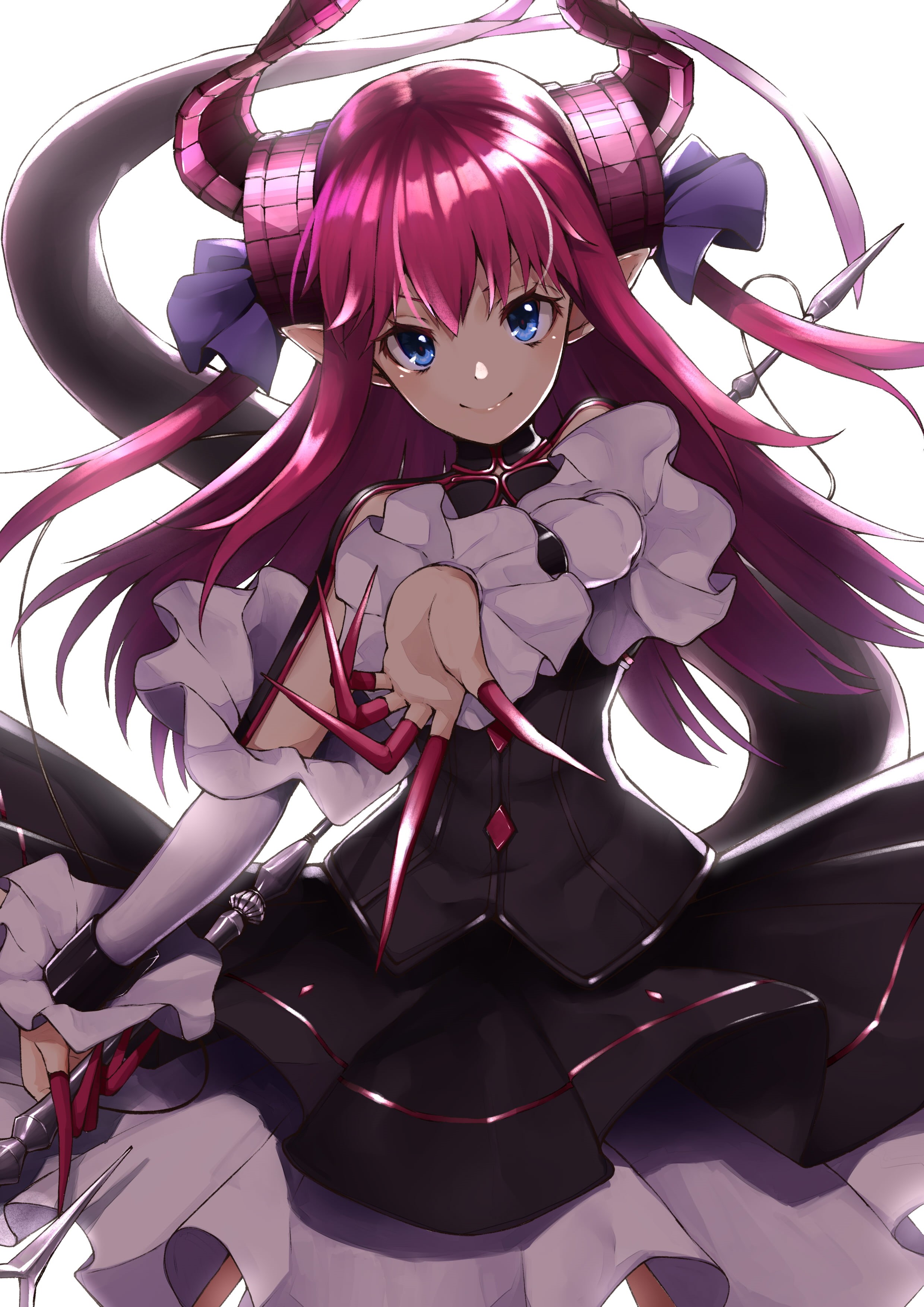 large group of objects, purple, ribbon - sewing item, Lancer (Fate/Grand Order), indoors, art and craft, studio shot, human representation, close-up, representation, Phone HD Wallpaper
