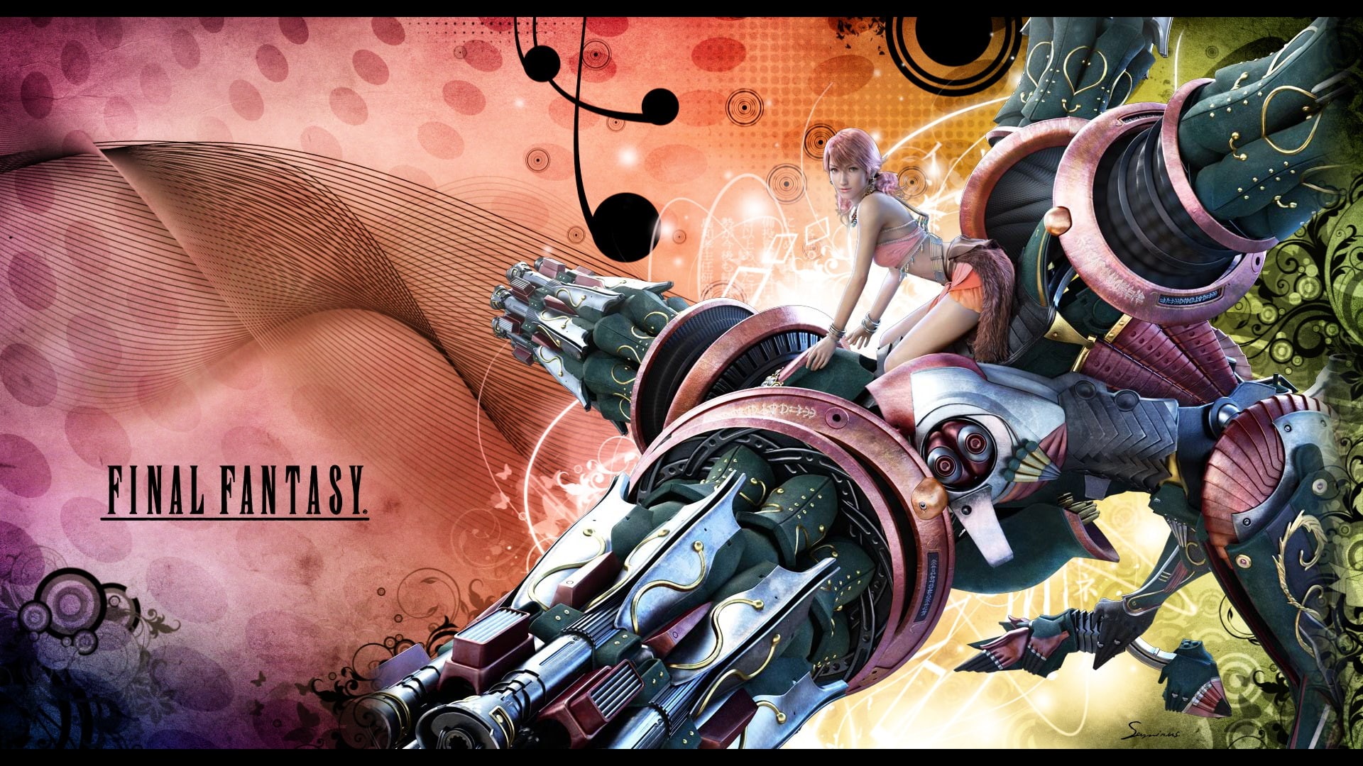 girl, fantasy, final, 1080P, art, fighter, Final Fantasy, anime, game women, Game Girl, hd, Babe, HD Wallpaper