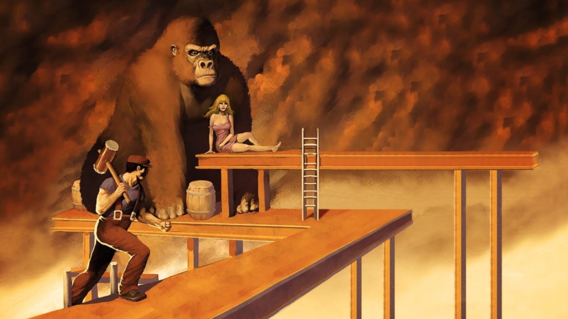 games, nintendo, classic, babes, video, animals, 1080P, mario, kong, sexy, donkey, gorilla, women, HD Wallpaper