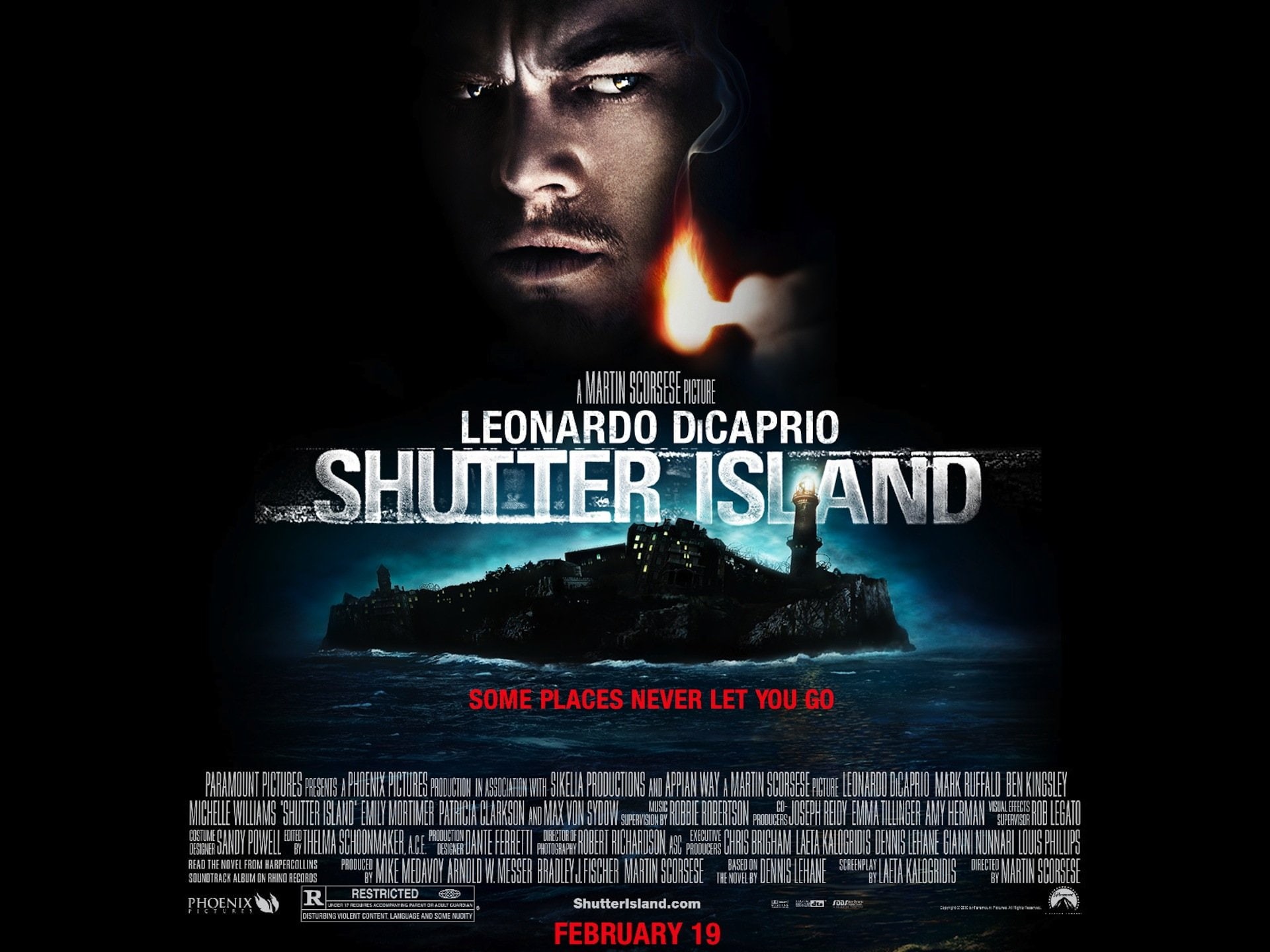 shutter, island, horror, dicaprio, crime, 1080P, thriller, mystery, HD Wallpaper