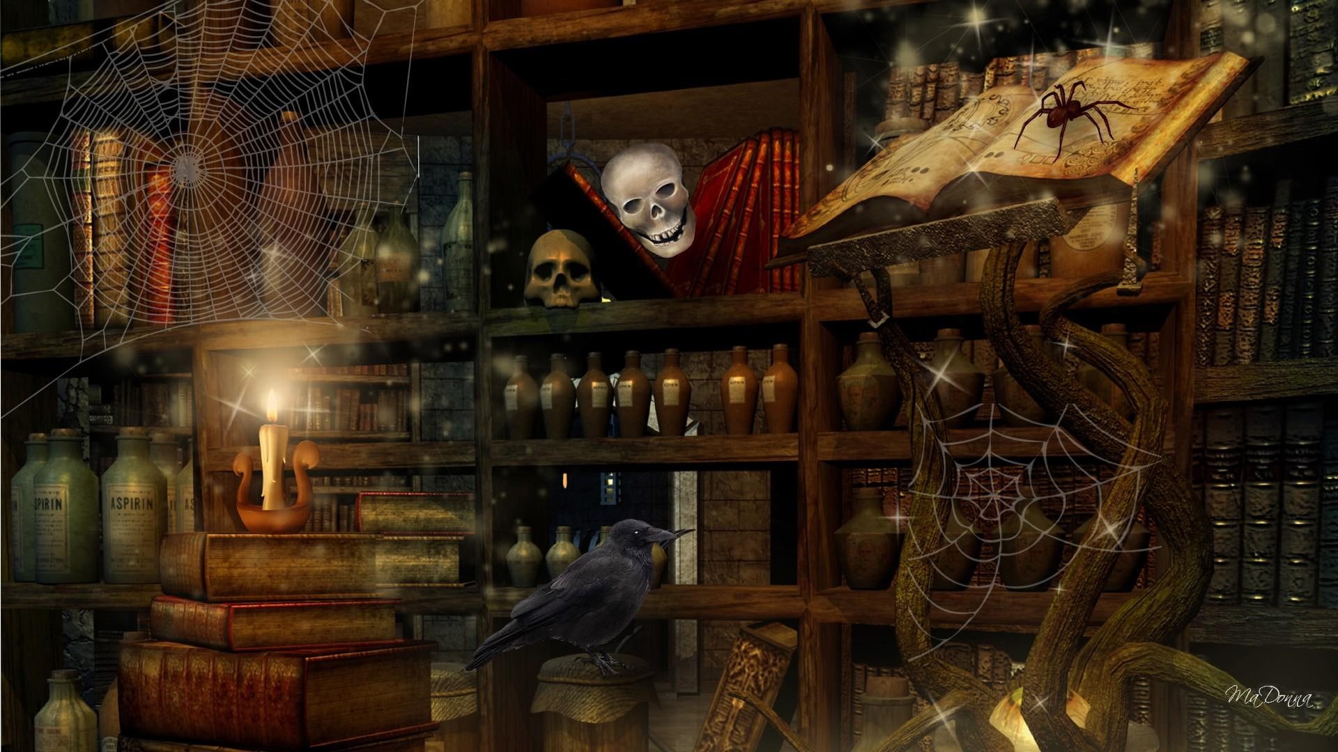 horrifying, gothic, mysterious, room, ghoulish, haunting, uncanny, hidden, 1080P, puzzling, spectral, terrifying, halloween, ghastly, HD Wallpaper