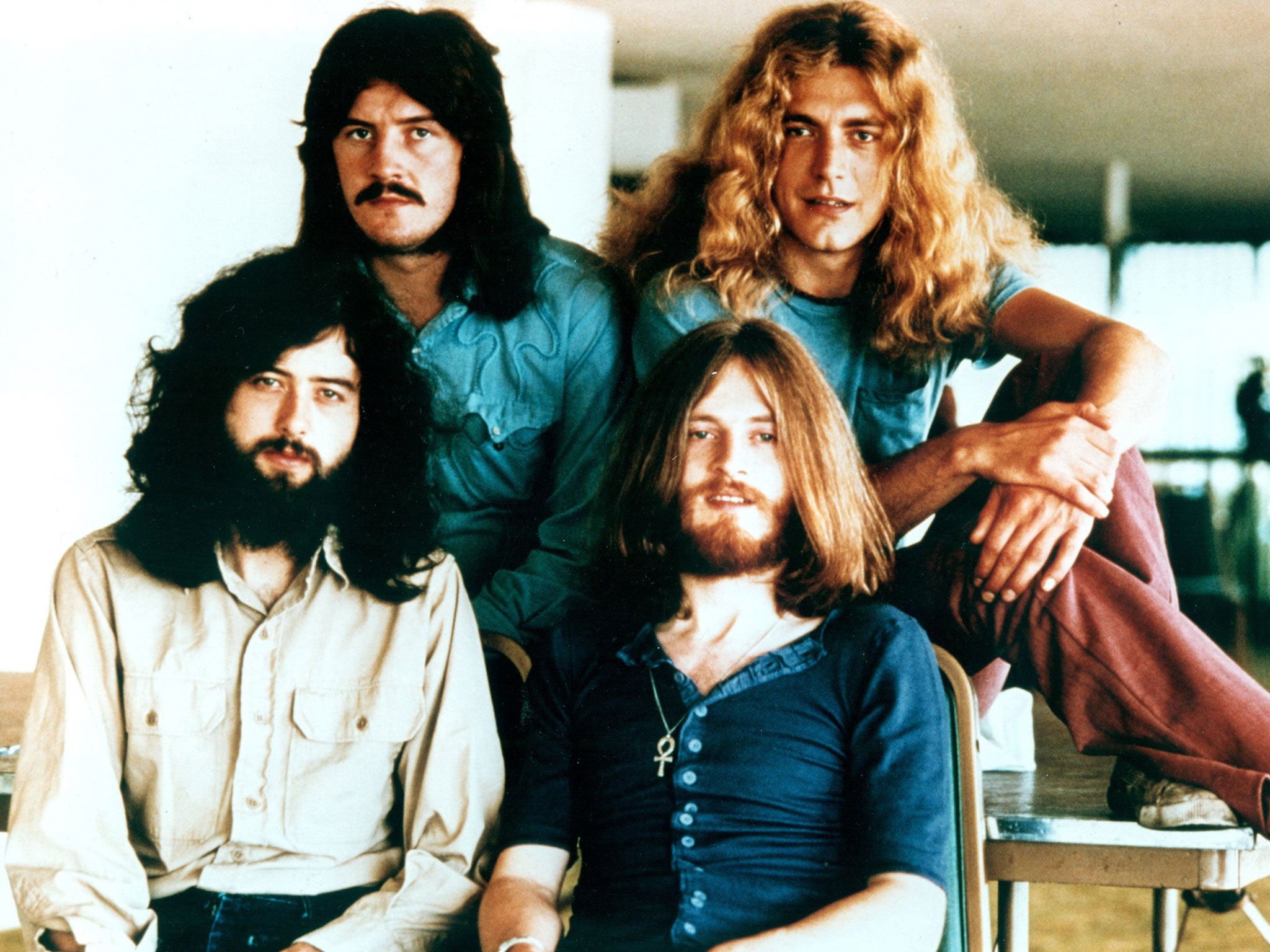 men, shirt, caucasian Ethnicity, robert plant, anger, facial Expression, males, rock band, lifestyles, people, togetherness, led zeppelin, displeased, emotion, HD Wallpaper