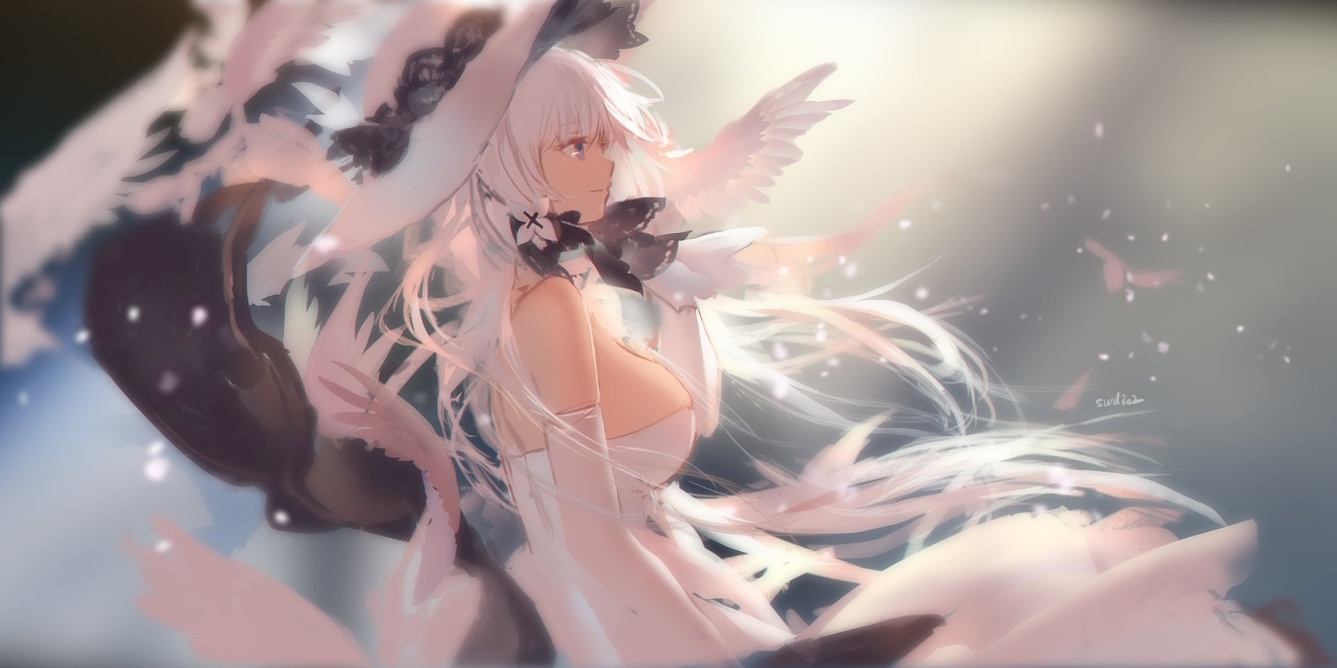 event, hair, women, Azur Lane, beauty, fashion, Illustrious (Azur Lane), beautiful woman, people, celebration, clothing, adult, close-up, beautiful people, HD Wallpaper