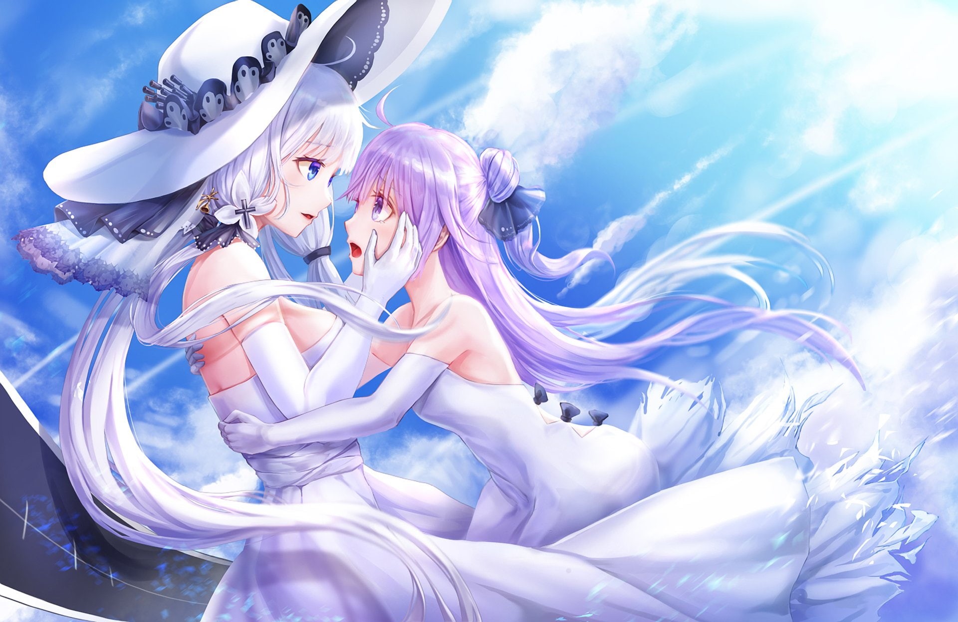 Illustrious (Azur Lane), Azur Lane, 1080P, Anime, Unicorn (Azur Lane), HD Wallpaper