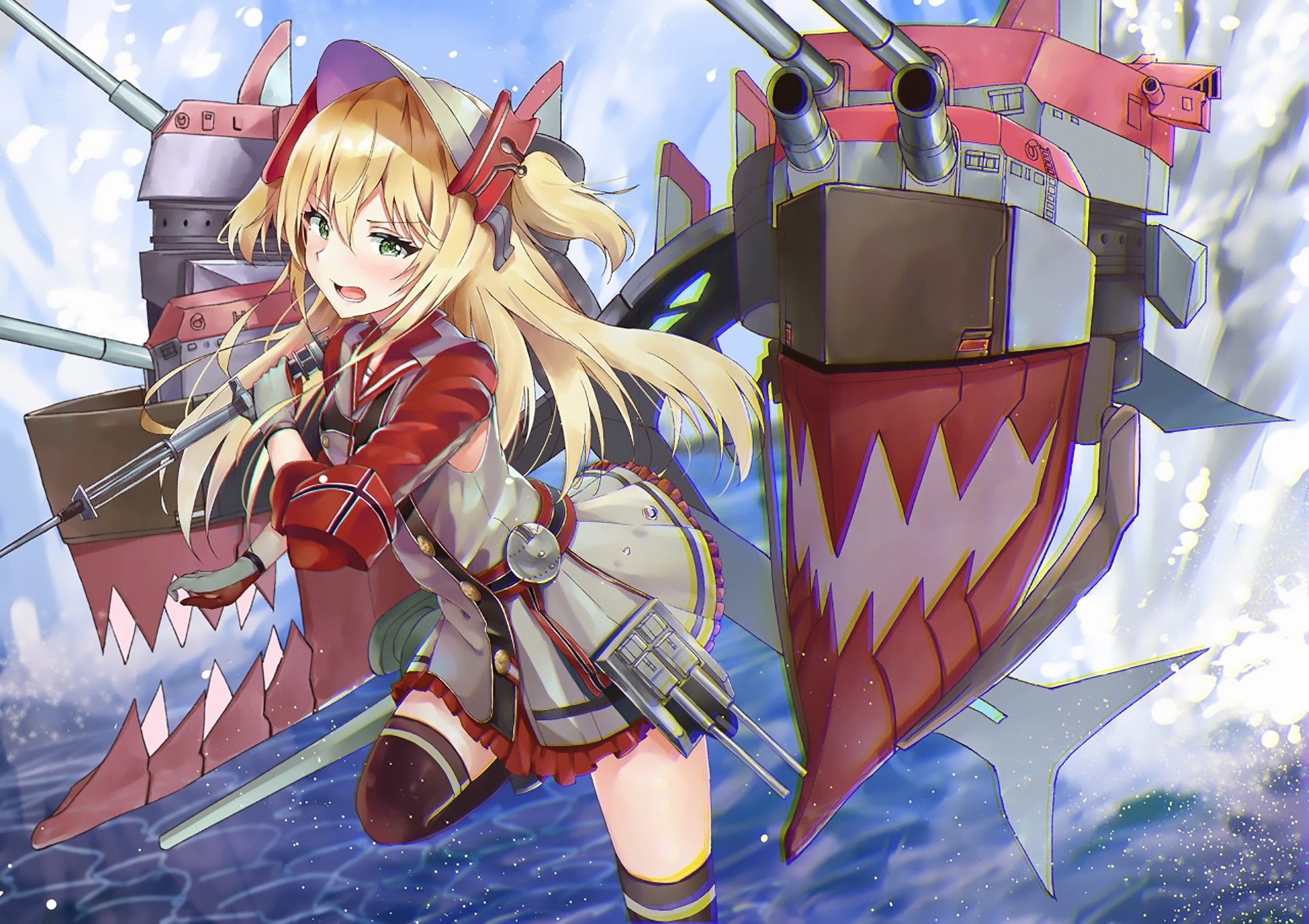 Anime, 1080P, Azur Lane, Admiral Hipper (Azur Lane), HD Wallpaper
