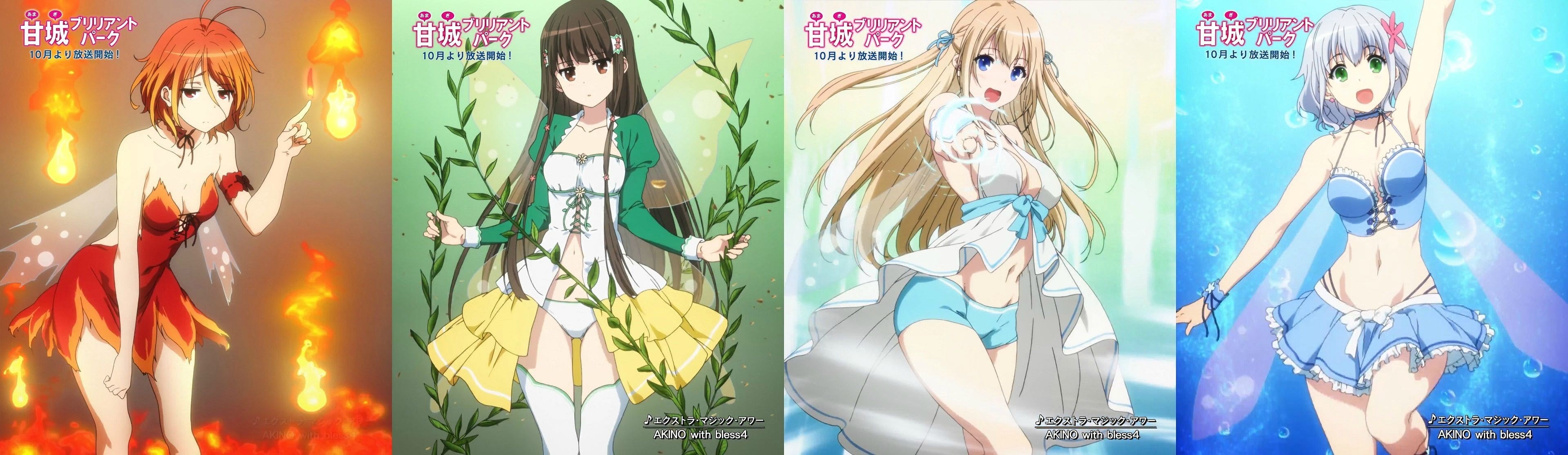4K, amagi brilliant park, HD Wallpaper