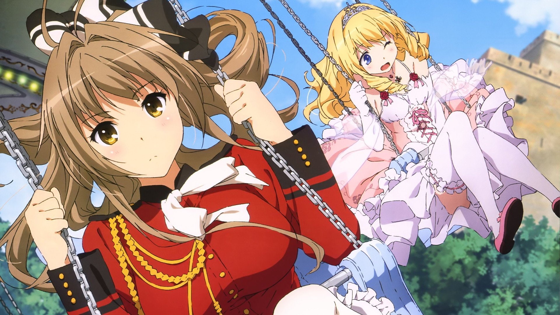 1080P, Fleuranza Latifa, Sento Isuzu, Amagi Brilliant Park, HD Wallpaper