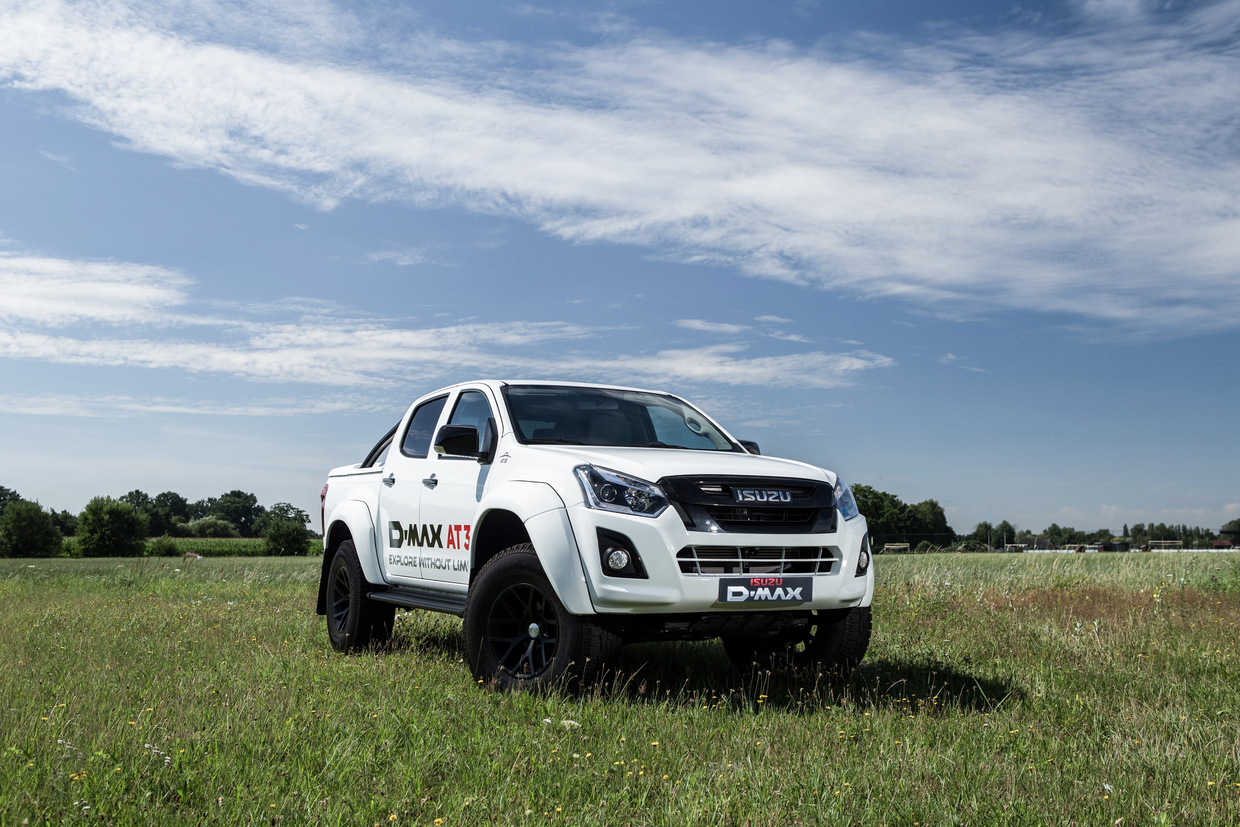4K, arctic-trucks, isuzu, truck, doublecab, 2018, at35, pickup, 4x4, d-max, HD Wallpaper