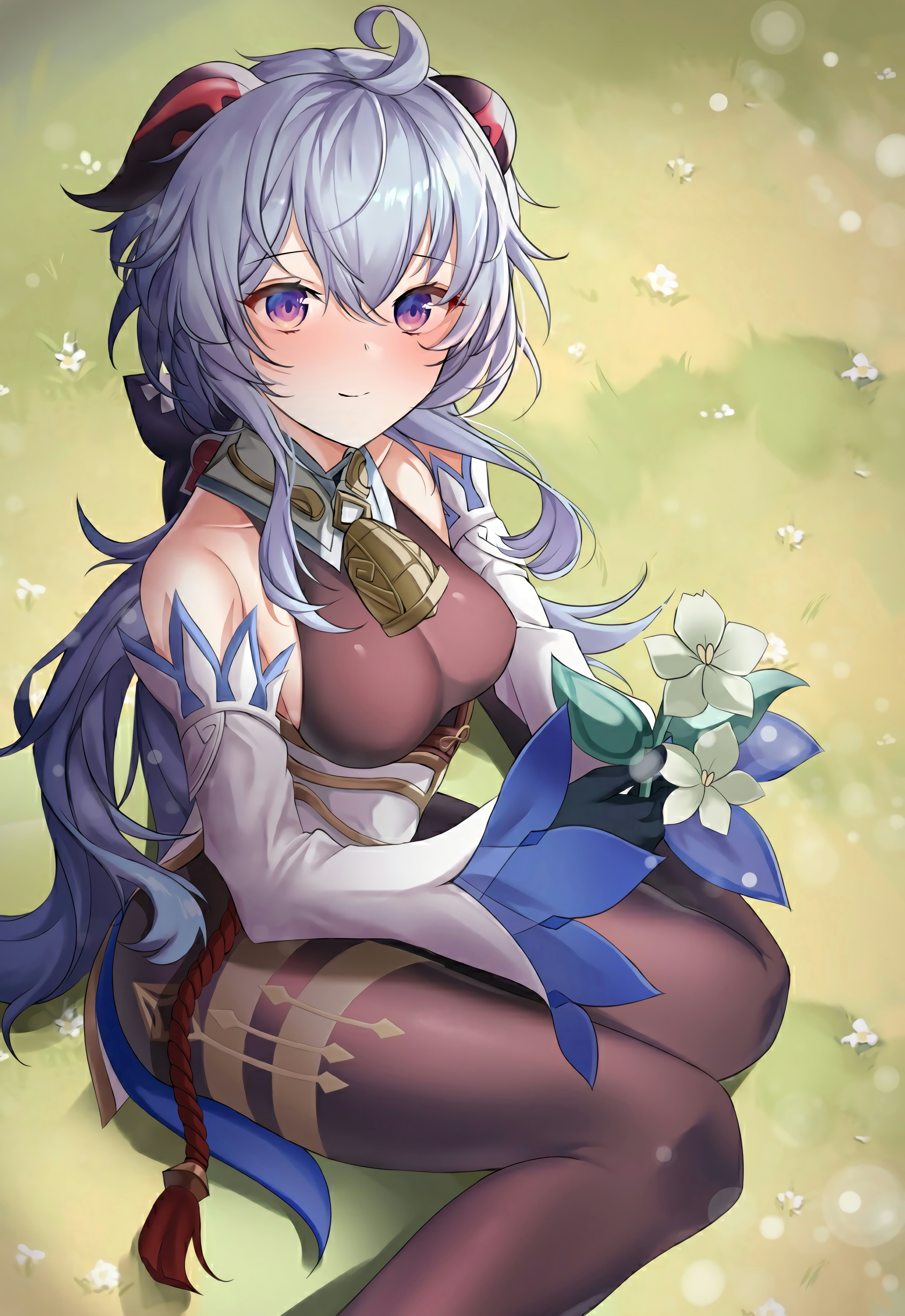 Genshin Impact, anime girls, Ganyu (Genshin Impact), 5K, Phone HD Wallpaper