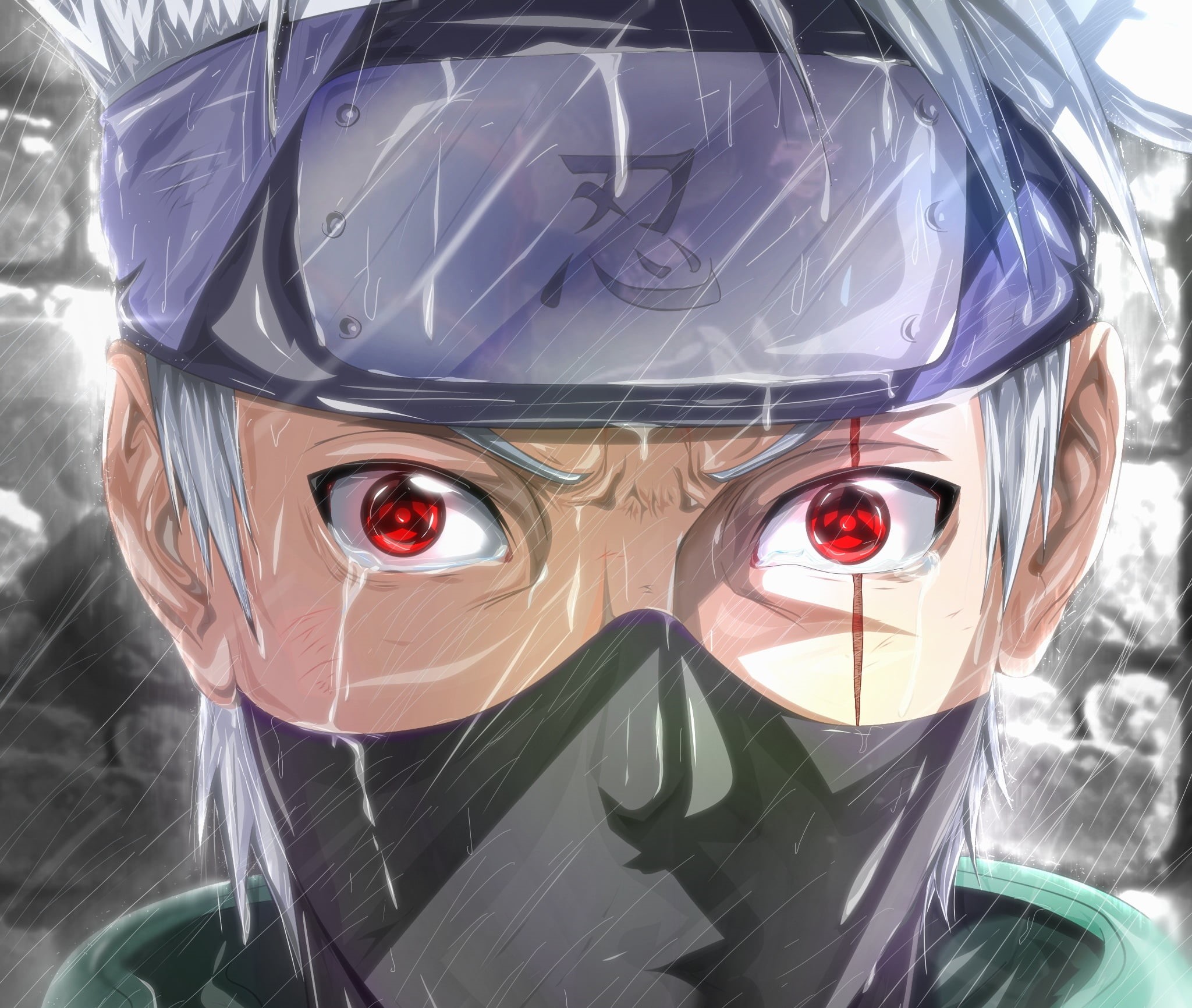 Kakashi Hatake, 1080P, Naruto, Sharingan (Naruto), HD Wallpaper