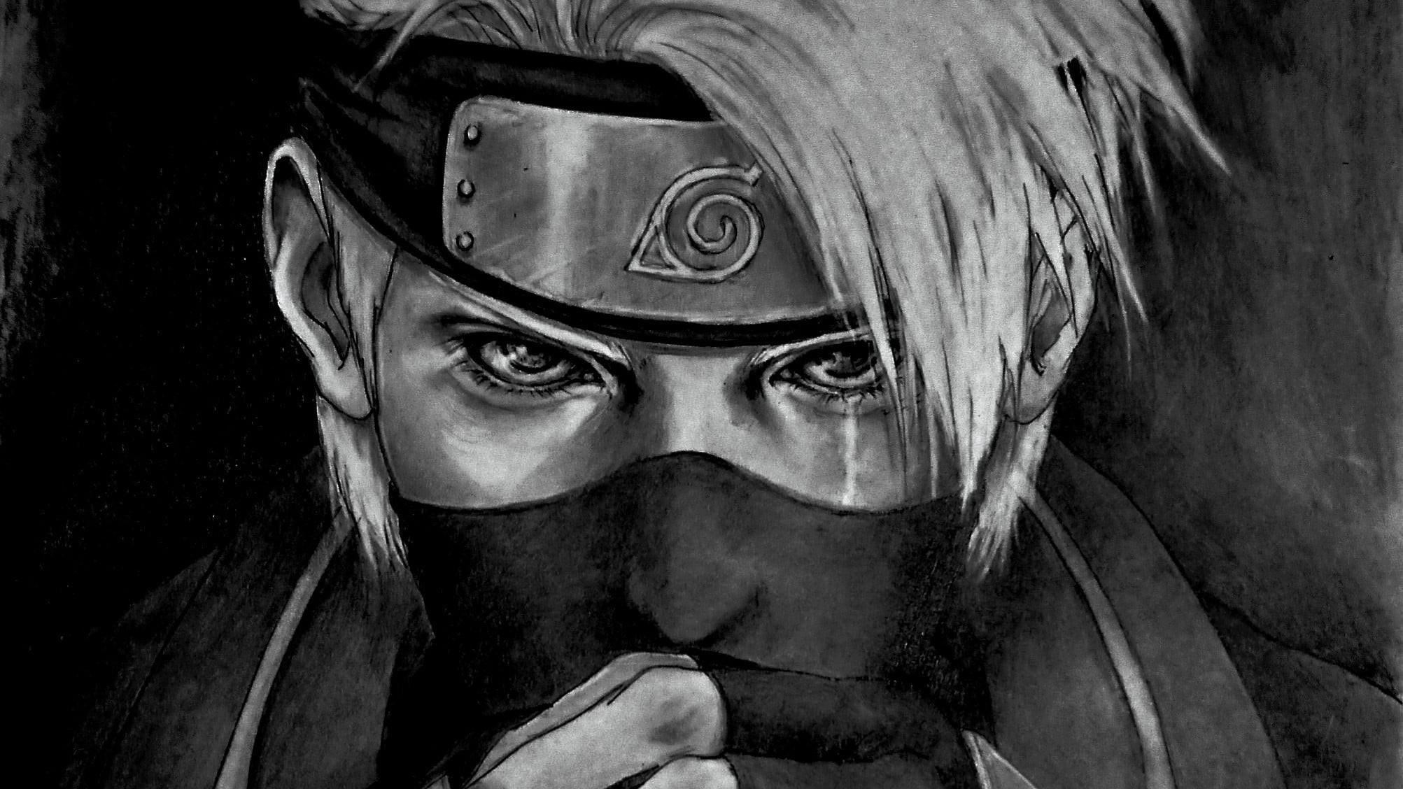 1080P, Naruto, Kakashi Hatake, HD Wallpaper