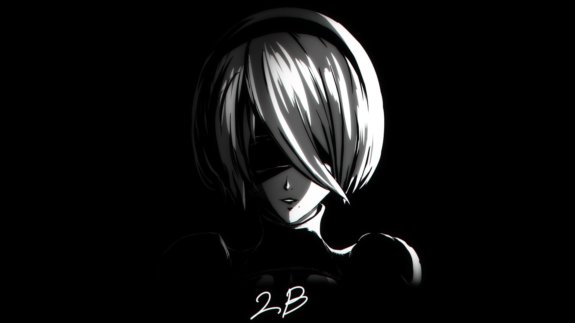 Video Game, 1080P, YoRHa No.2 Type B, NieR: Automata, HD Wallpaper