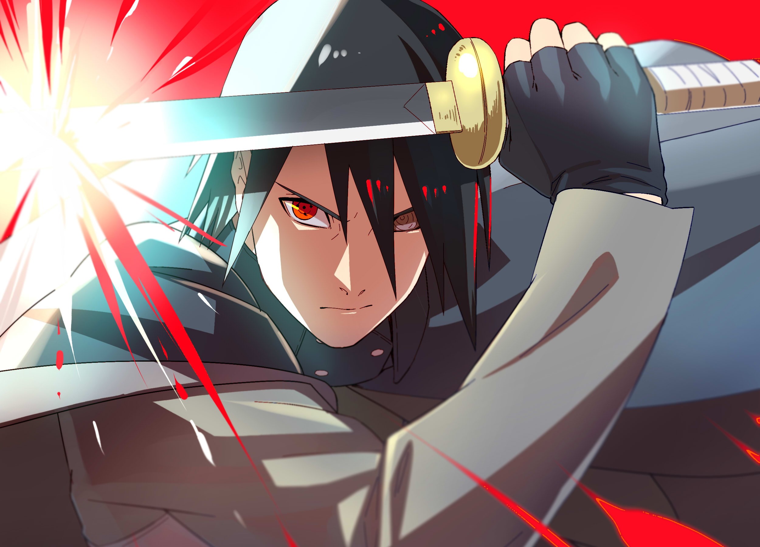 Anime, Sasuke Uchiha, 1080P, Boruto, HD Wallpaper