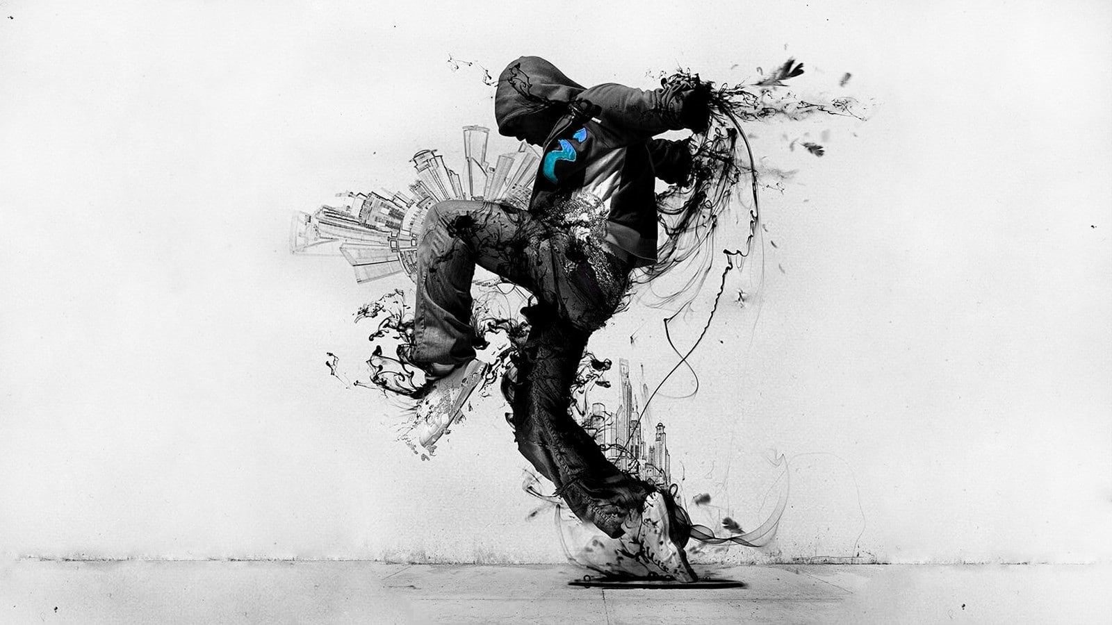 720P, artwork, dancer, hoods, digital art, HD Wallpaper