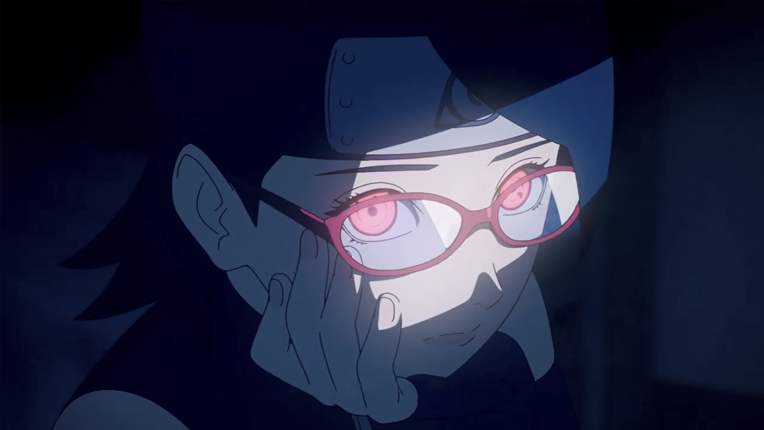 Uchiha Sarada, anime girls, Boruto: Naruto Next Generations, 2K, anime, HD Wallpaper