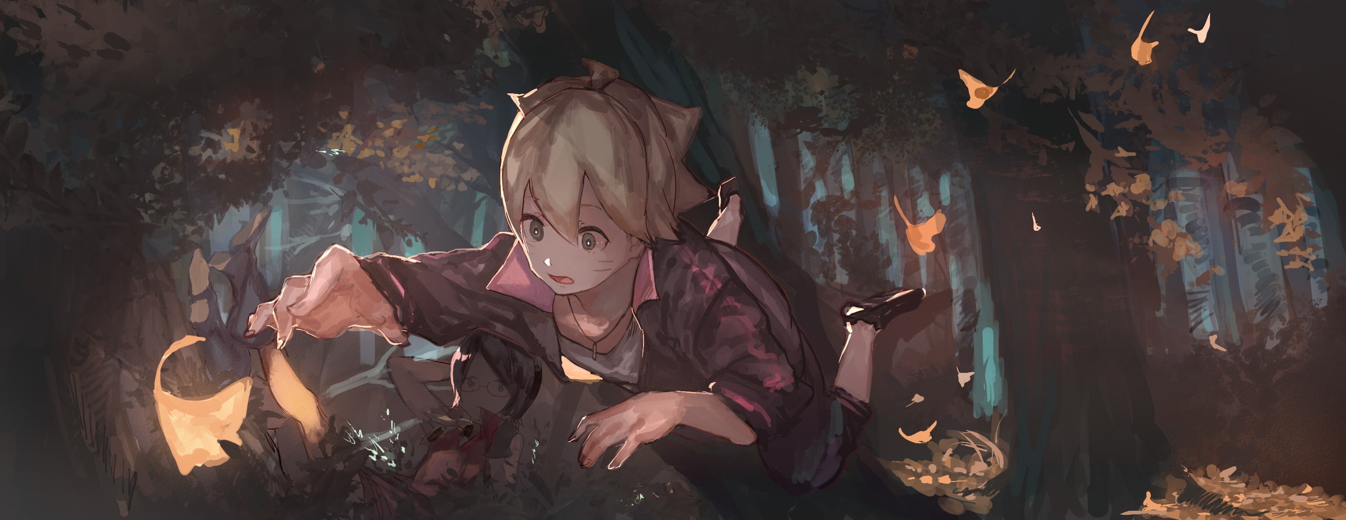 cover, pixiv, from, uzumaki, fanart, boruto, 2K, sarada, facebook, naruto, uchiha, HD Wallpaper
