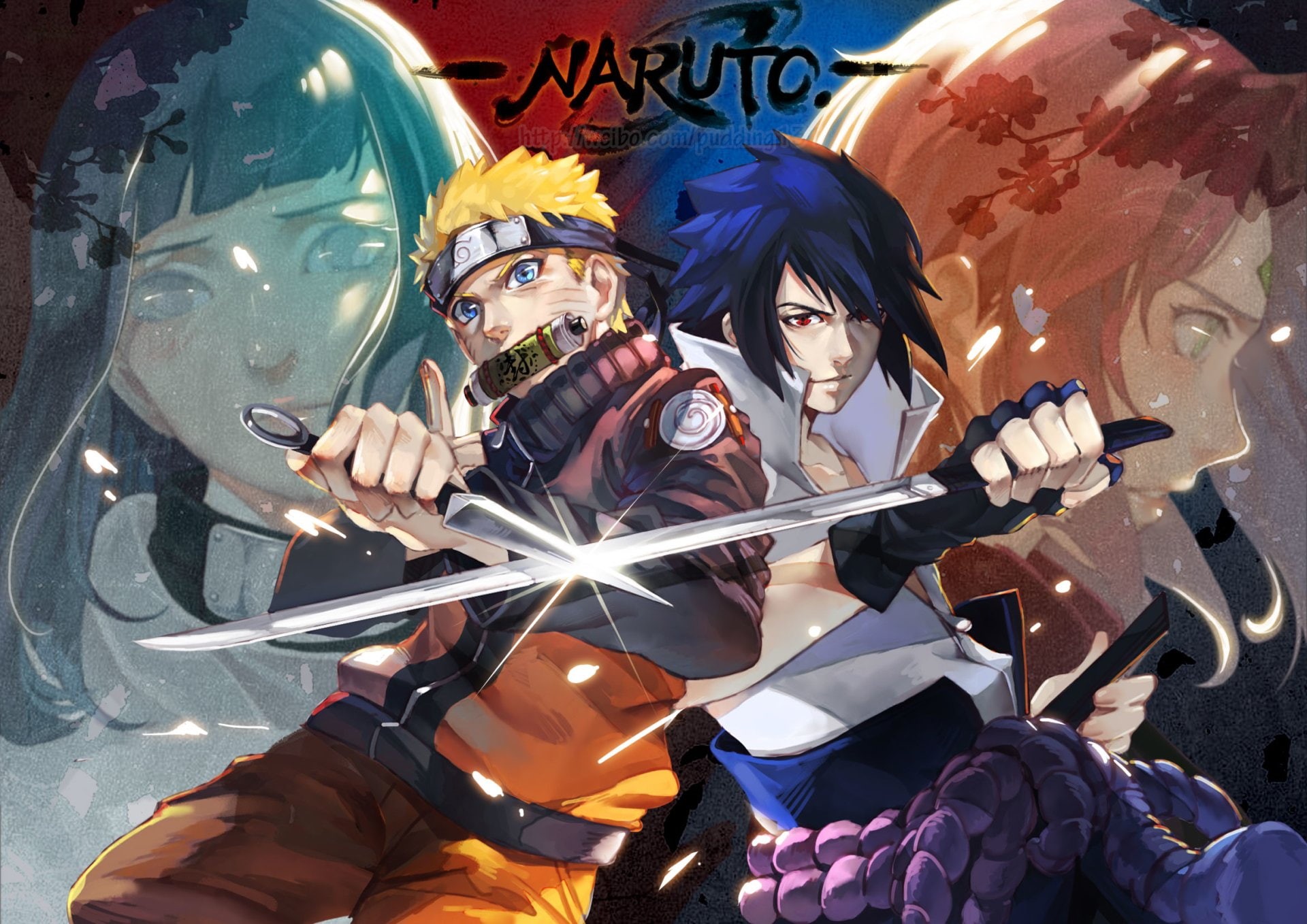 disguise, carnival - celebration event, women, adult, two people, Naruto, mask, men, human representation, Hinata Hyūga, Naruto Uzumaki, indoors, arts culture and entertainment, HD Wallpaper