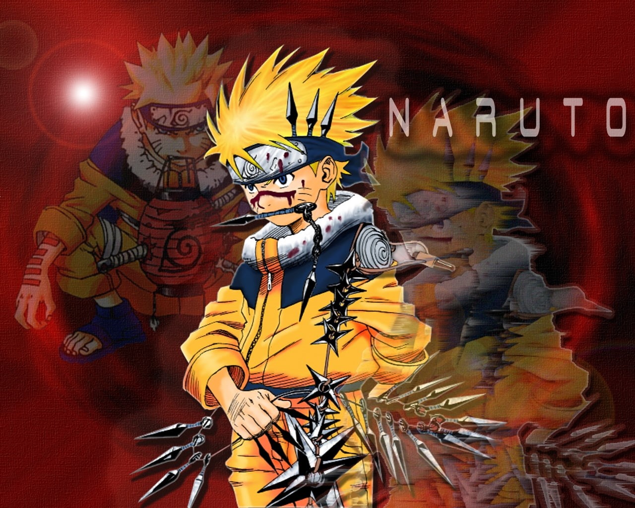 720P, Naruto: Shippuden, art, kunai, uzumaki, anime, hd, naruto, shippuden, HD Wallpaper