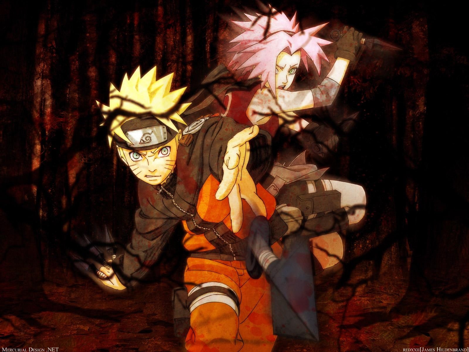 leaf-ninjas, ninjas, anime, blue-eyes, 720P, shinobi-ninj, kunai-knives, green-eyes, yellow-hair, shinobi, naruto-shippuden, HD Wallpaper