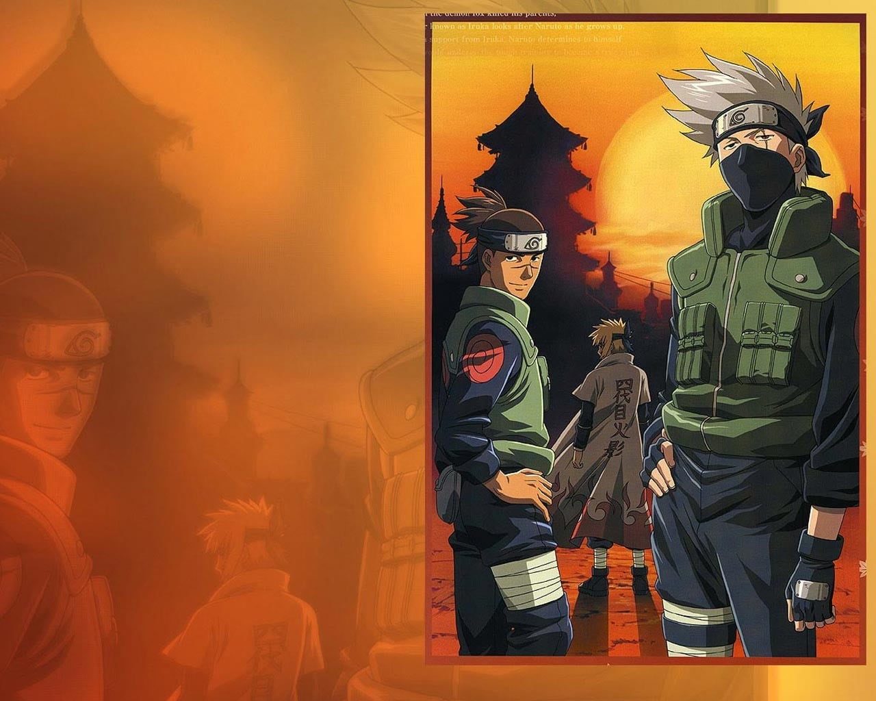 male likeness, Namikaze Minato, representation, 720P, Umino Iruka, craft, clothing, anime girls, religion, art and craft, smoke - physical structure, naruto, HD Wallpaper
