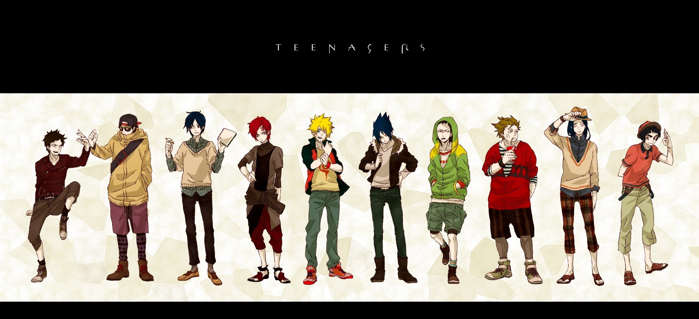 uzumaki, 1080P, art, kiba, sai, choji, hyuuga, anime, shikamaru, rock, naruto, hd, lee, nara, abura, akimichi, neji, sasuke, Uchiha Sasuke, uchiha, Shikamaru Nara, HD Wallpaper