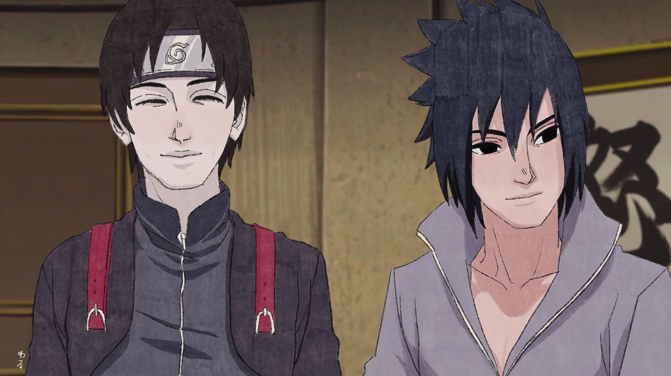 Naruto, Sasuke Uchiha, Sai (Naruto), 1080P, HD Wallpaper