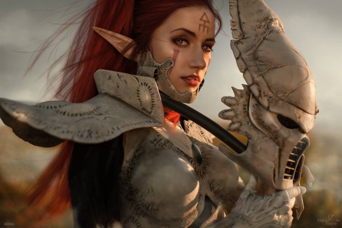 women, Eldar, 000, 480P, cosplay, Warhammer 40, HD Wallpaper