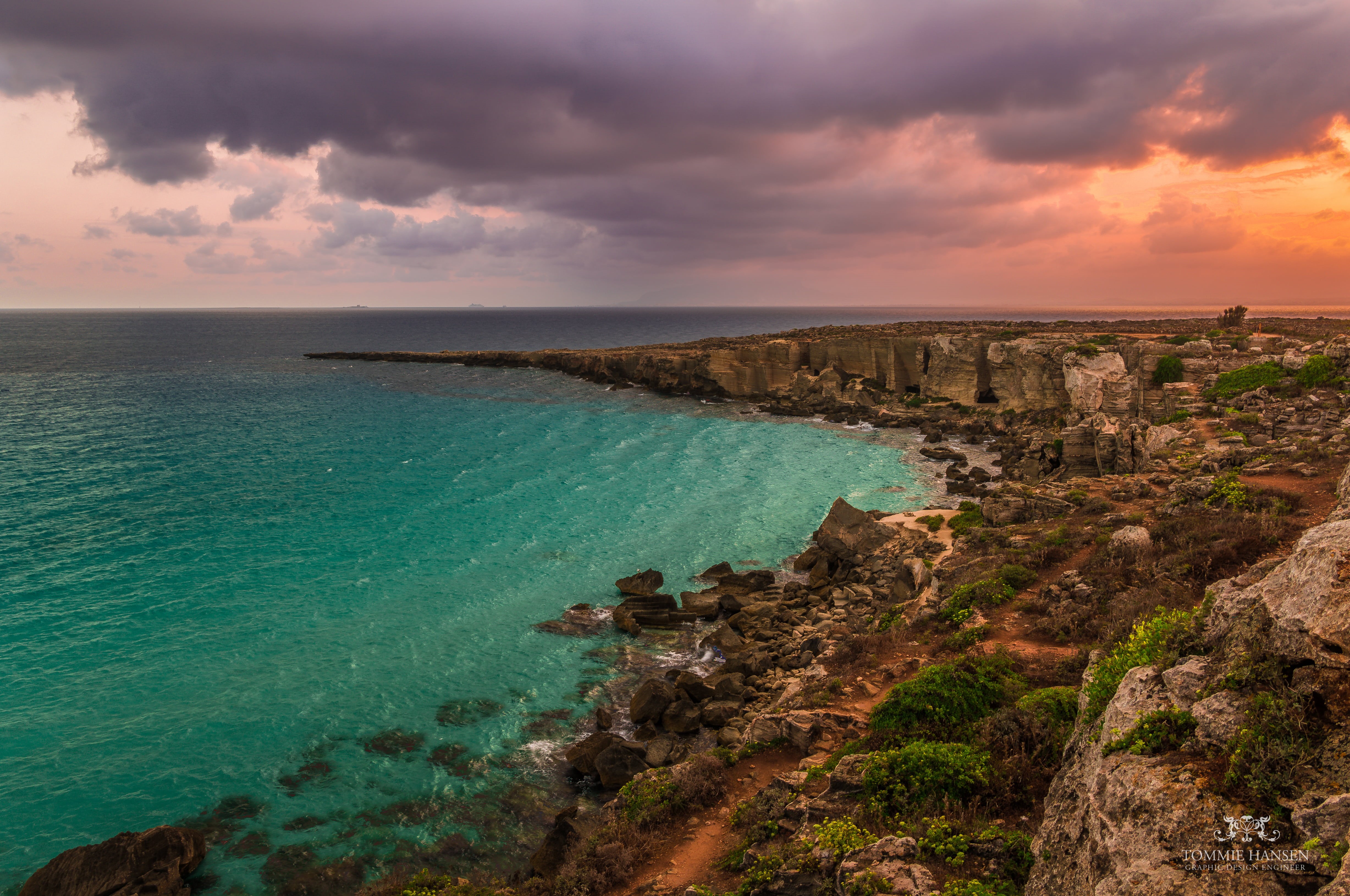 Magic, NEX 6, sunset, Sicilia, Landscape, Travel, rock - Object, water, Sunrise, West, Italy, body, Sicily, Nature, daytime, cliff, beach, 4K, coastline, HD Wallpaper