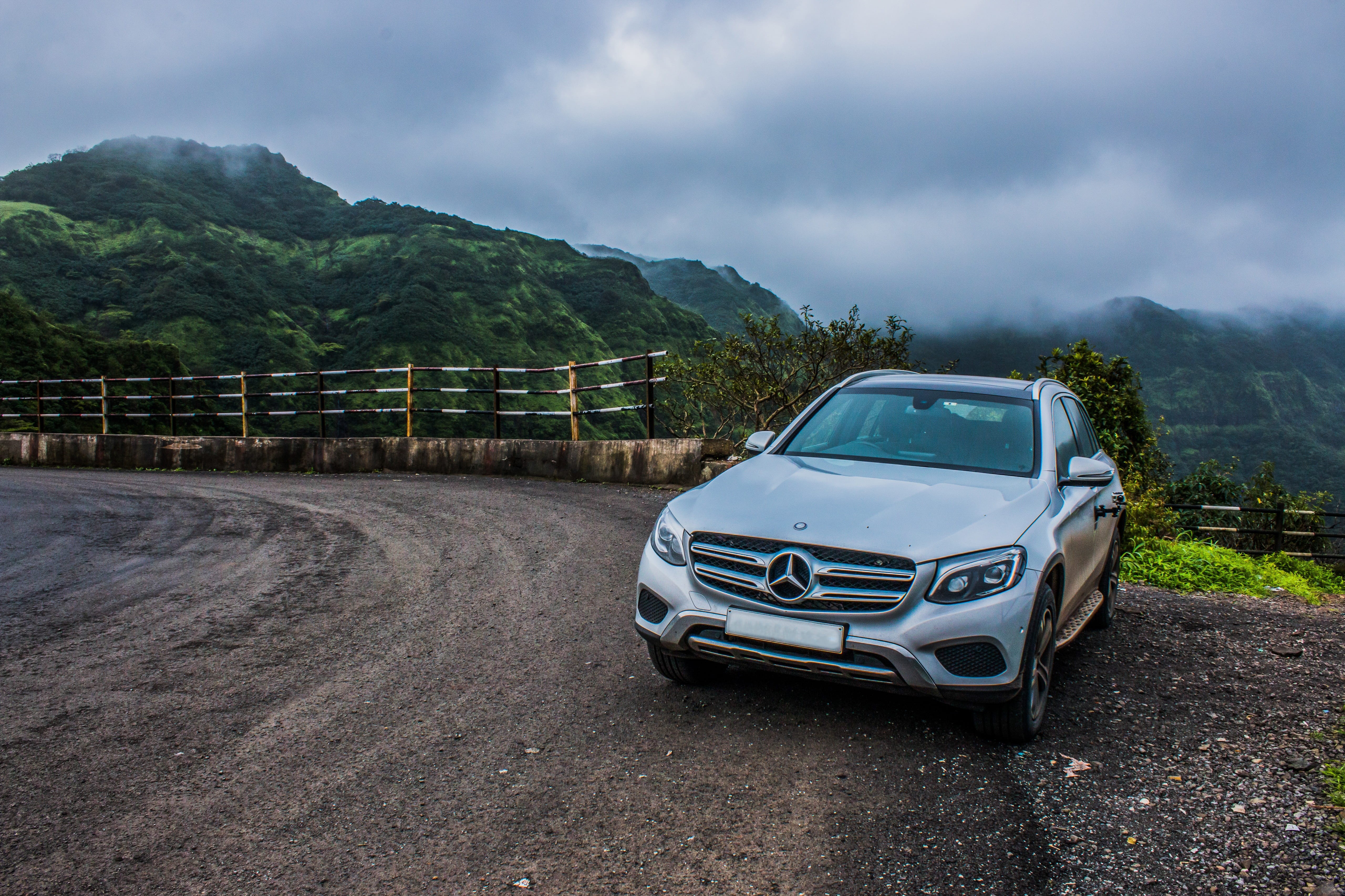 landscape, no people, benz, fast, countryside, automobile, mercedes, holiday, beauty in nature, travel, road, street, speed, environment, nature, driving, HD Wallpaper