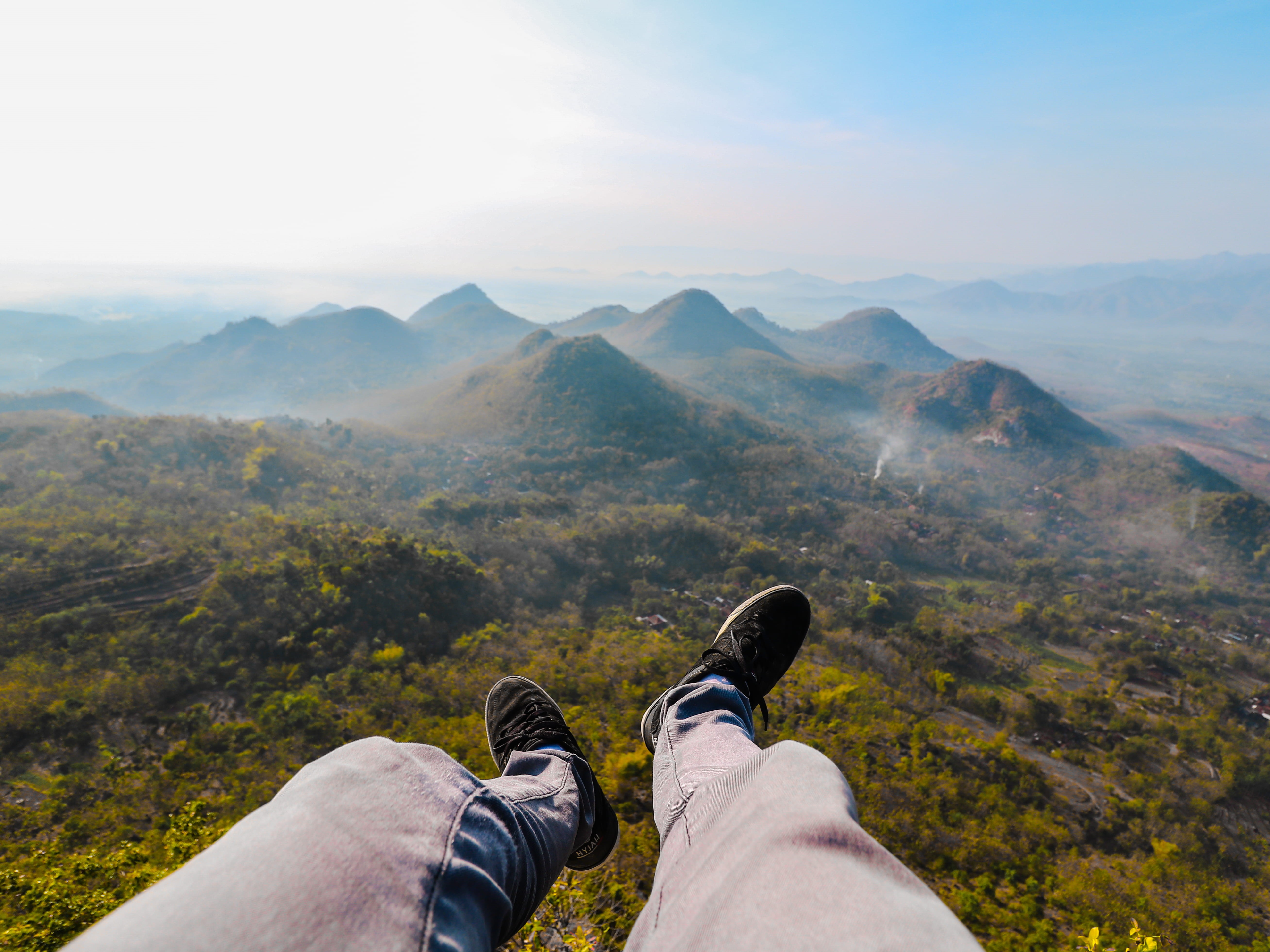 beauty, s, valley, people, tropical, landscape, person, outdoors, feet, leisure activity, panorama, closeup, field, sun, foot, non-urban scene, low section, HD Wallpaper