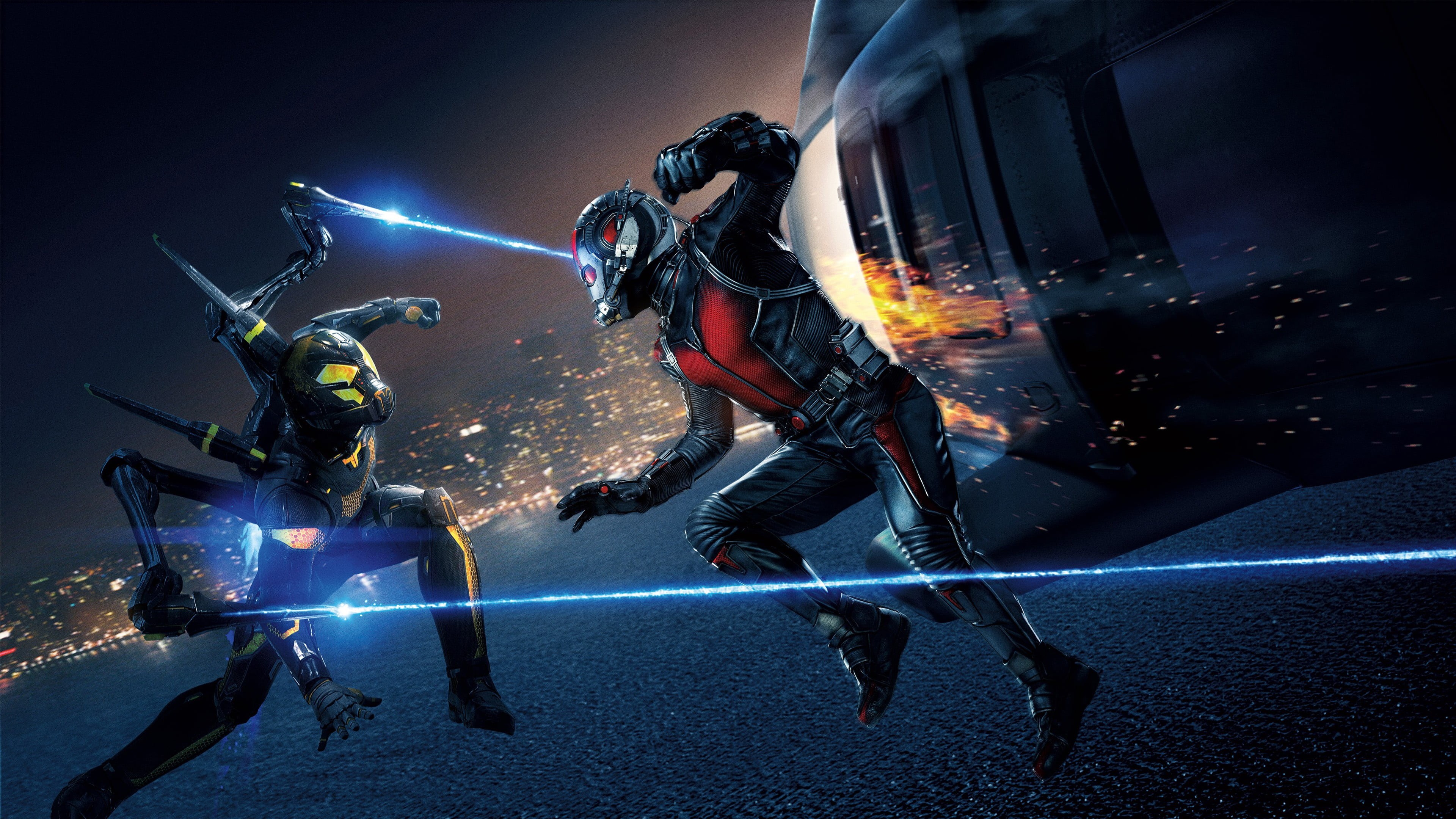 military, scuba diving, movies, sports helmet, illuminated, full length, water, night, 4K, sport, sign, helmet, nature, people, sea, Ant-Man, sports equipment, HD Wallpaper