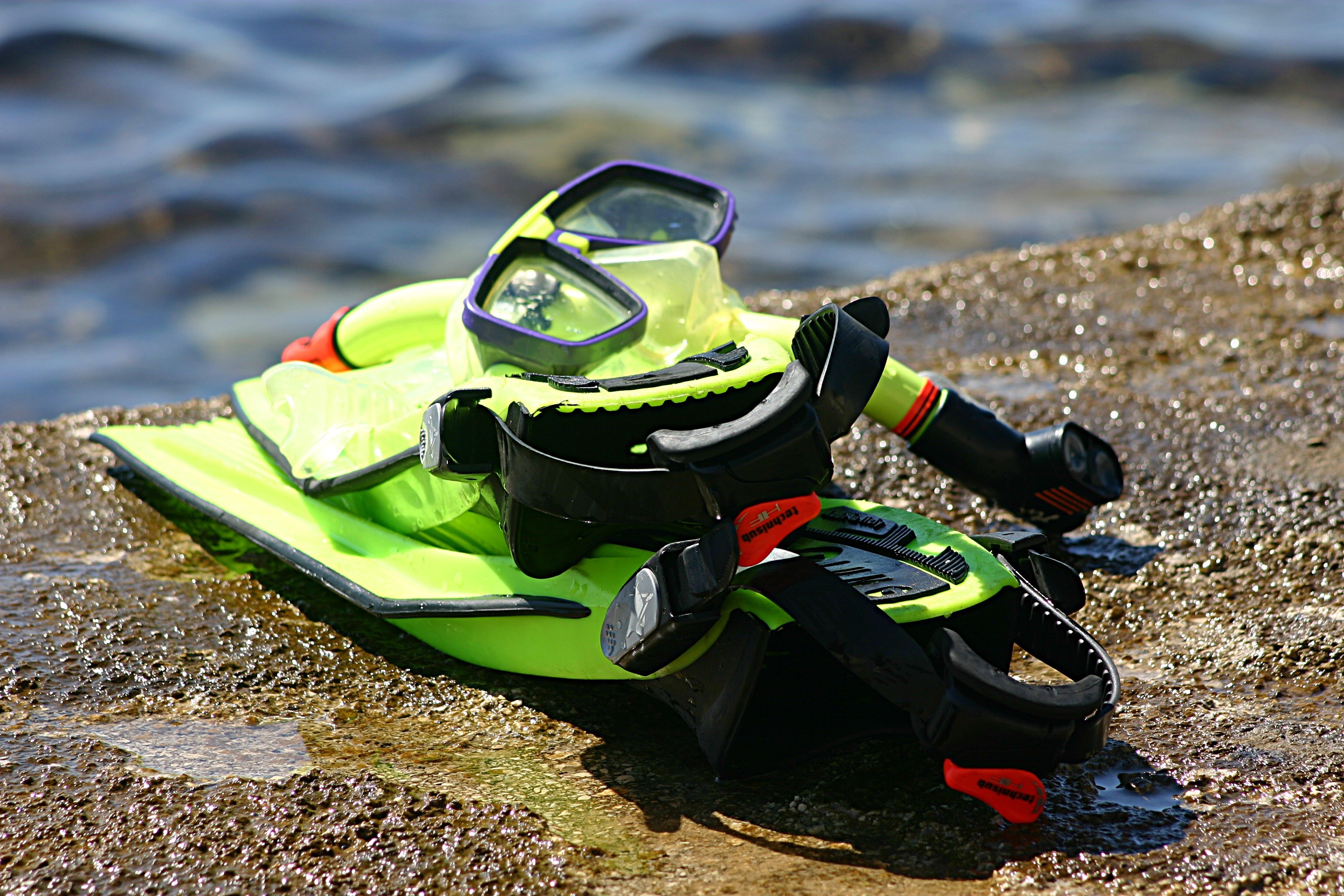 nature, flippers, explore, scuba diving, 2K, summer, green, adventure, colorful, people, snorkel, lifestyles, dive, water sports, concrete, snorkeling, HD Wallpaper