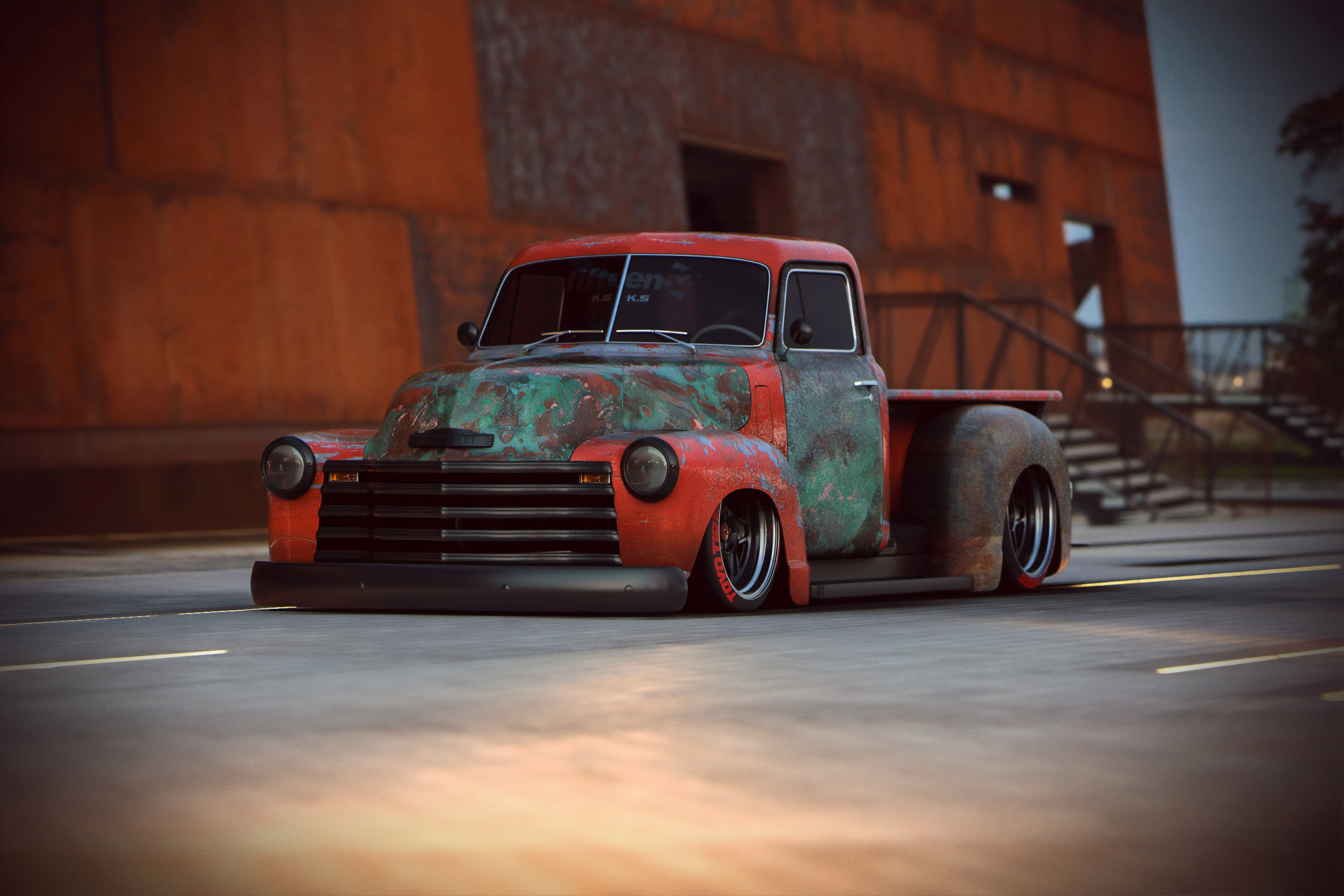 Khyzyl Saleem, car, render, 8K, HD Wallpaper