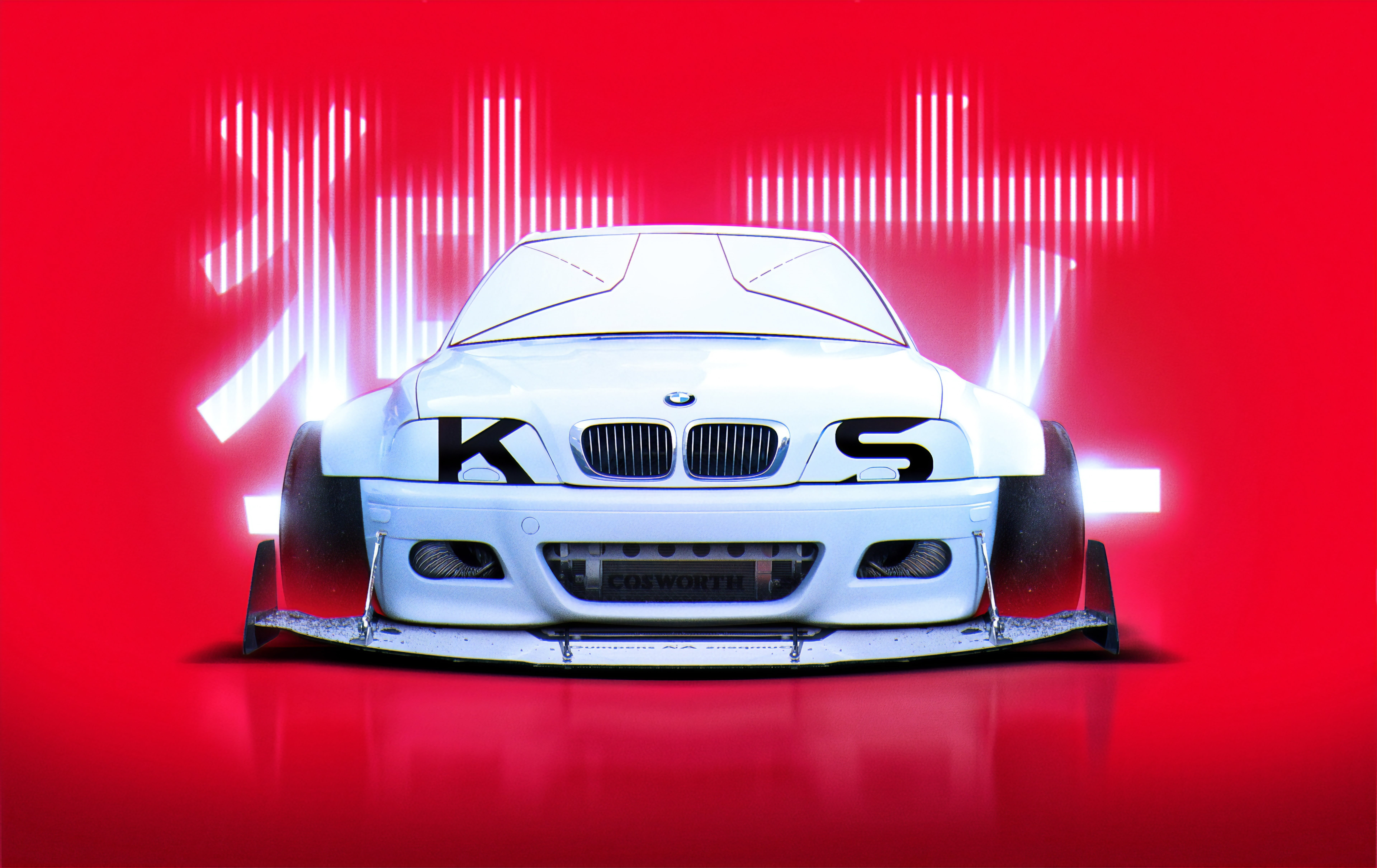 Khyzyl Saleem, render, 8K, car, HD Wallpaper