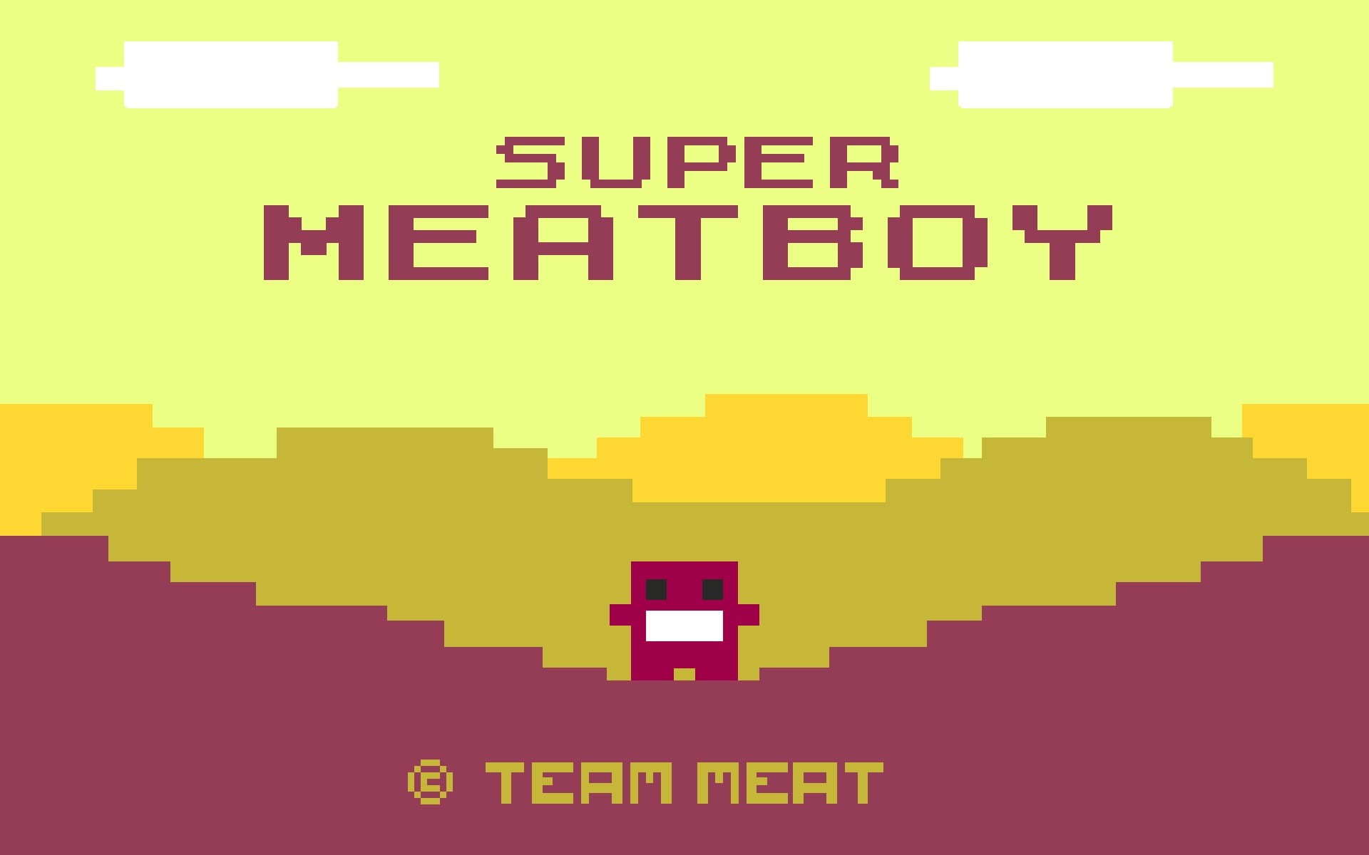 communication, video games, large group of objects, vibrant color, super, creativity, yellow, Super Meat Boy, adhesive note, meatboy, text, multi colored, HD Wallpaper