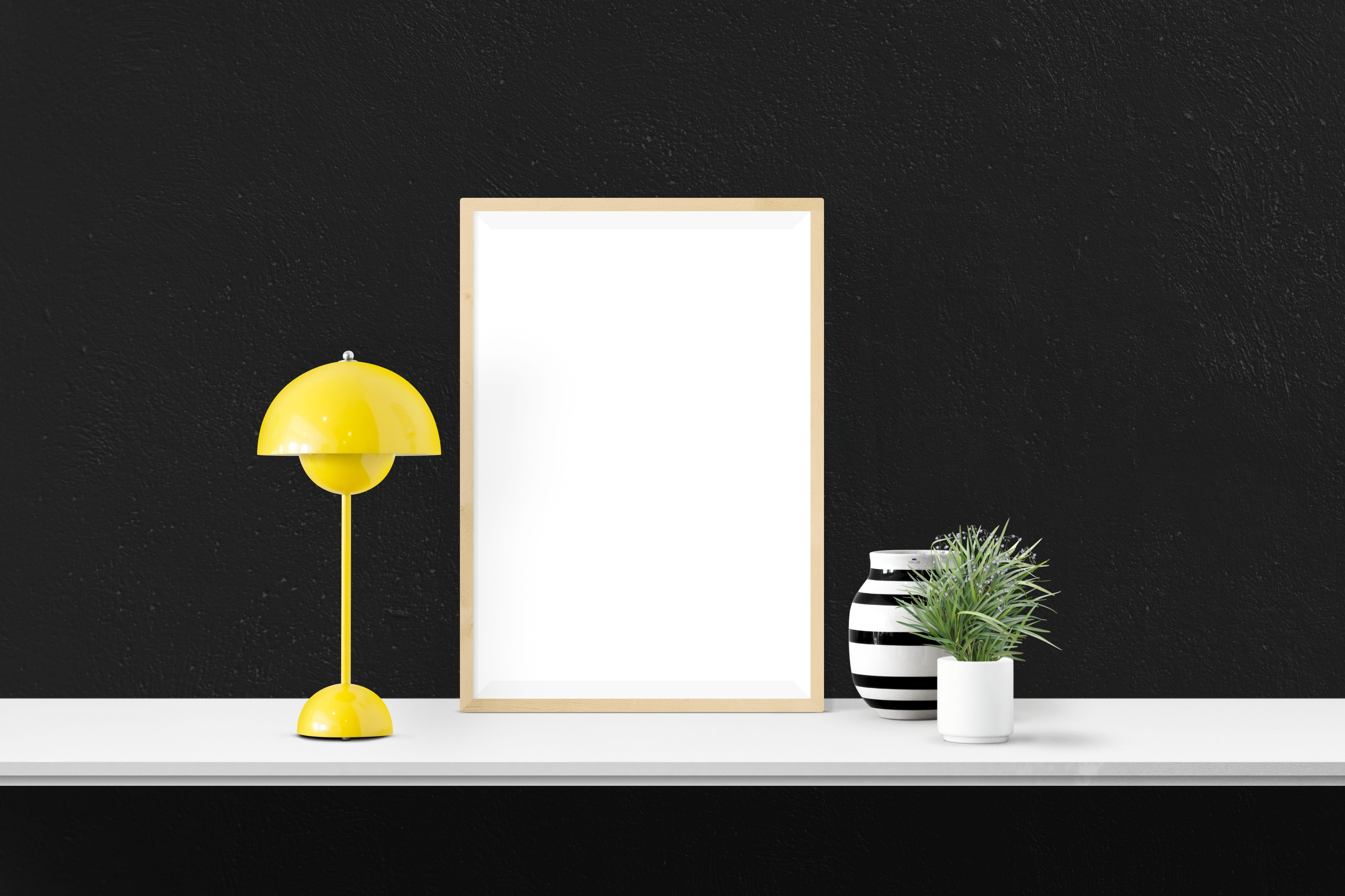black color, studio shot, freshness, adhesive note, nature, black background, interior, group of objects, potted plant, poster, vase, table, desk, indoors, HD Wallpaper