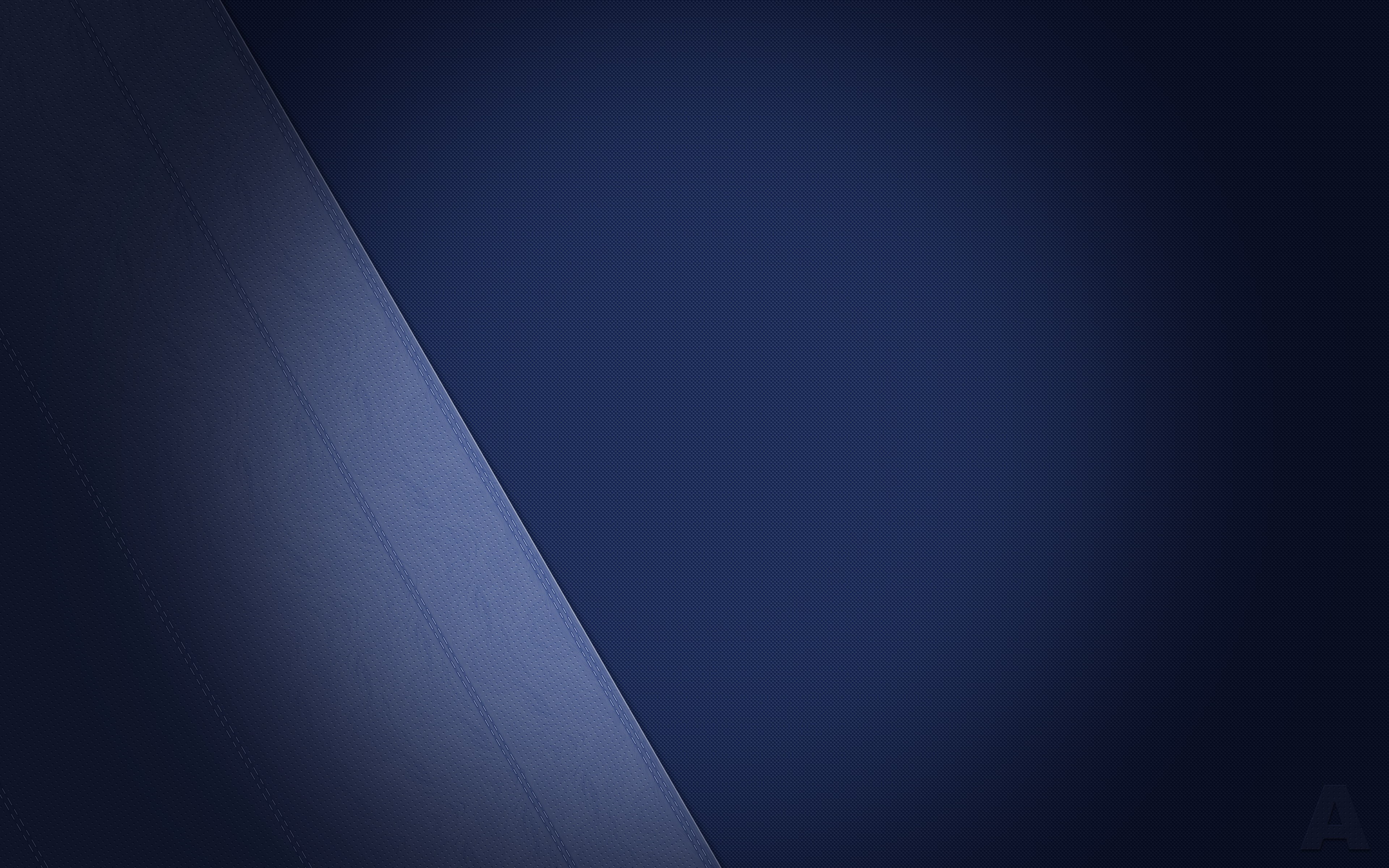 minimalism, blue background, digital art, 4K, texture, HD Wallpaper