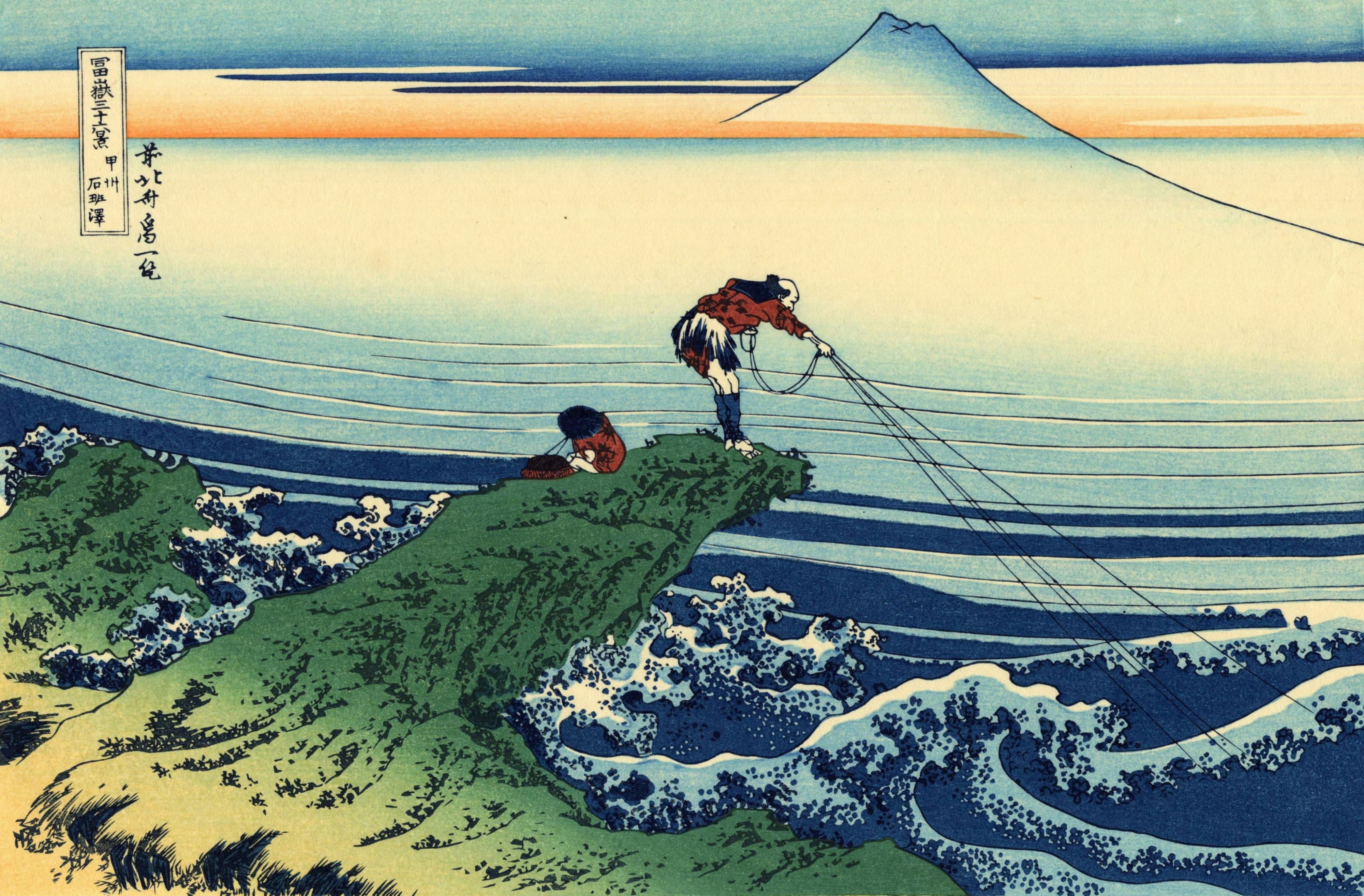 Ukiyo-e, Japanese Art, 4K, HD Wallpaper