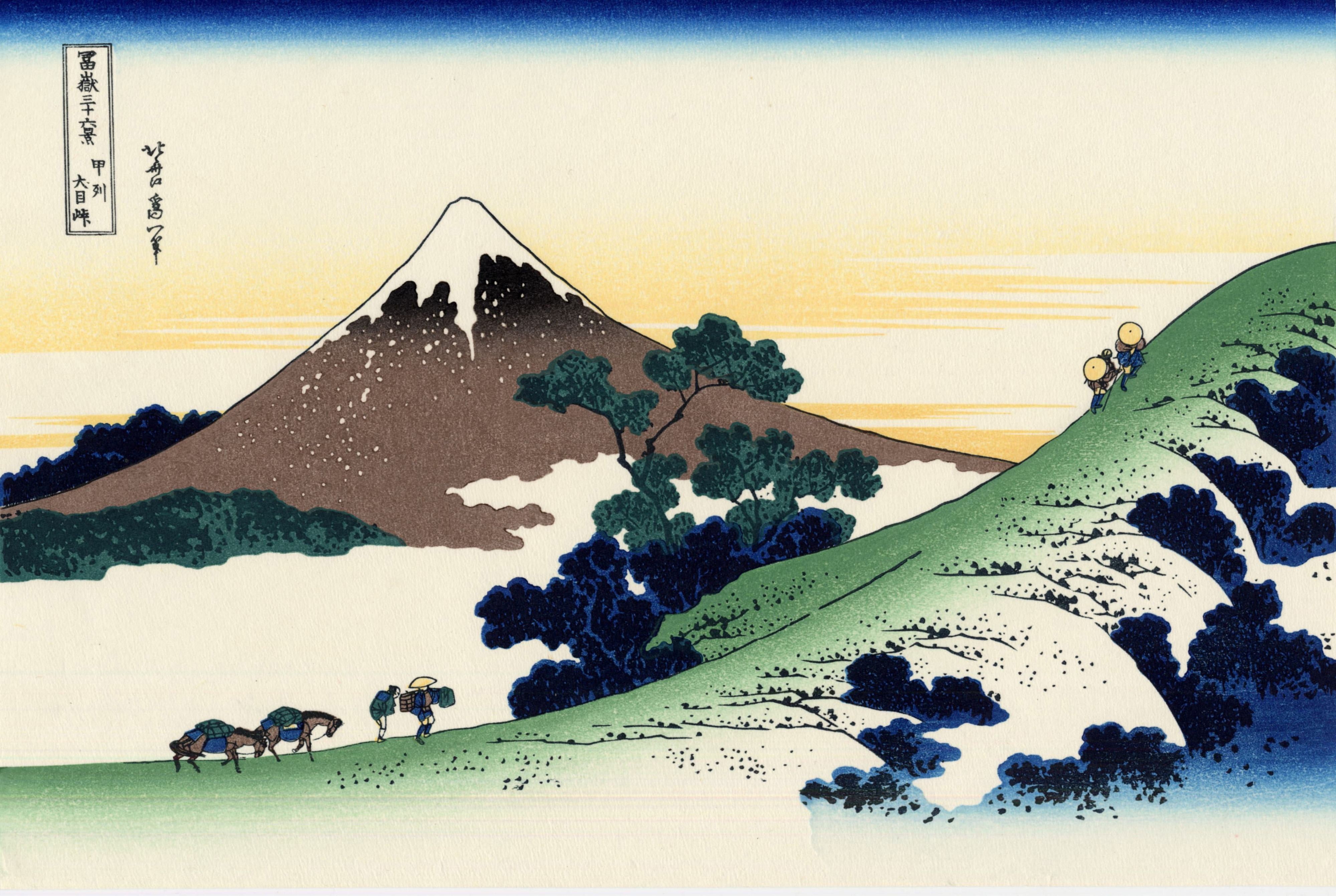 Ukiyo-e, 4K, Japanese Art, HD Wallpaper