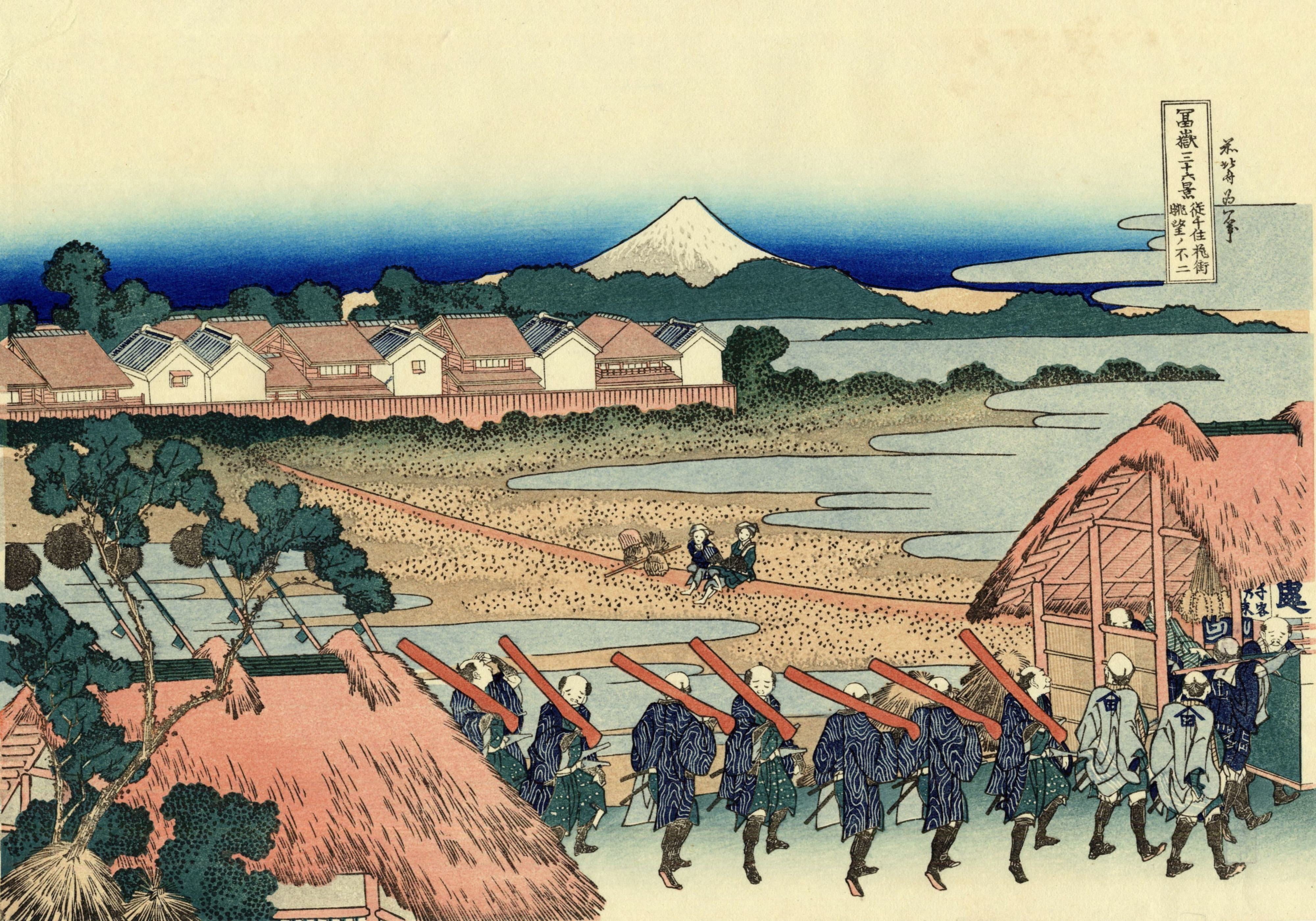 Japanese Art, Ukiyo-e, 4K, HD Wallpaper