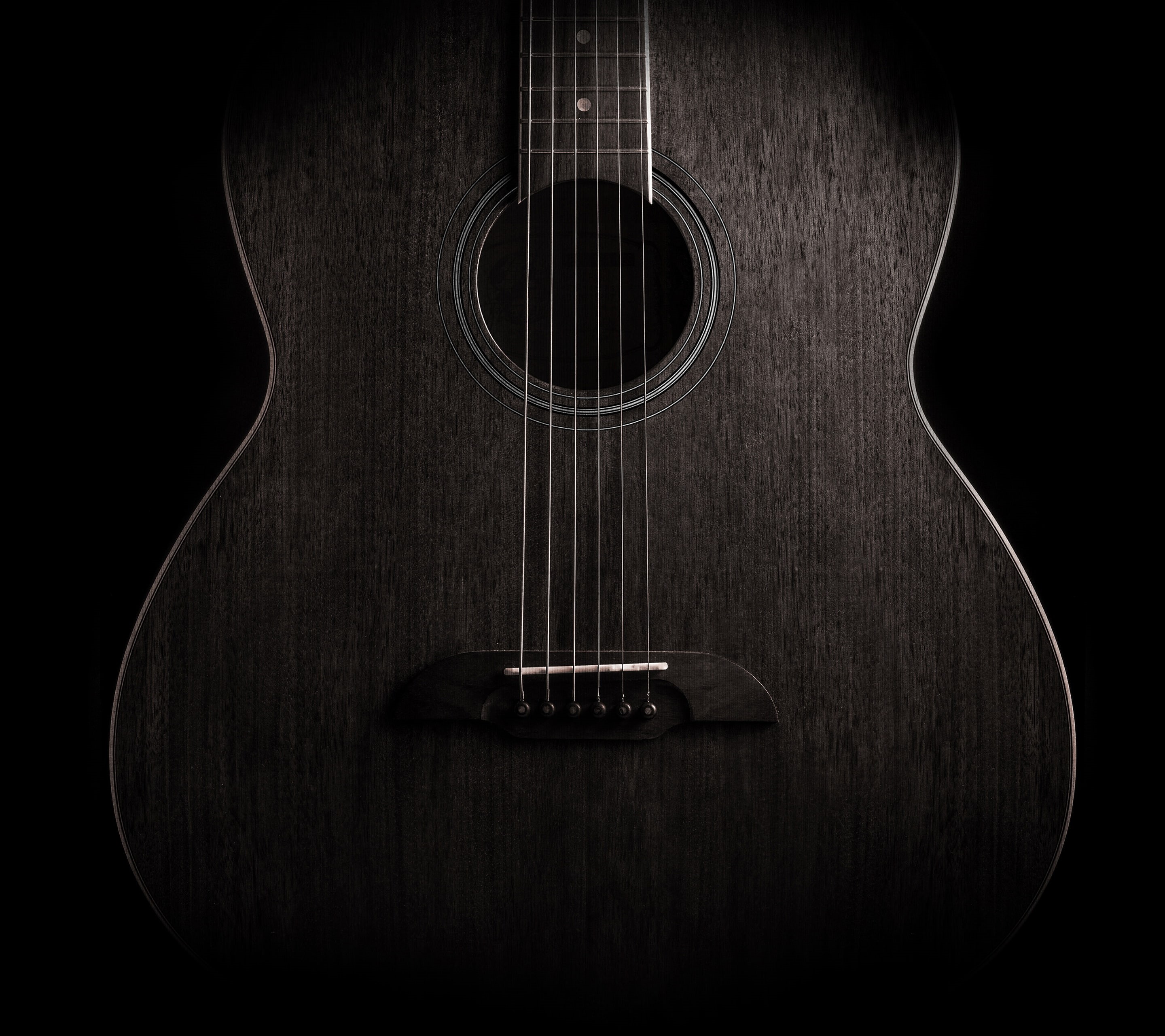 brown, fretboard, music, wood - material, no people, Guitar, single object, Huawei Mate 10, string instrument, close-up, simplicity, musical instrument string, HD Wallpaper