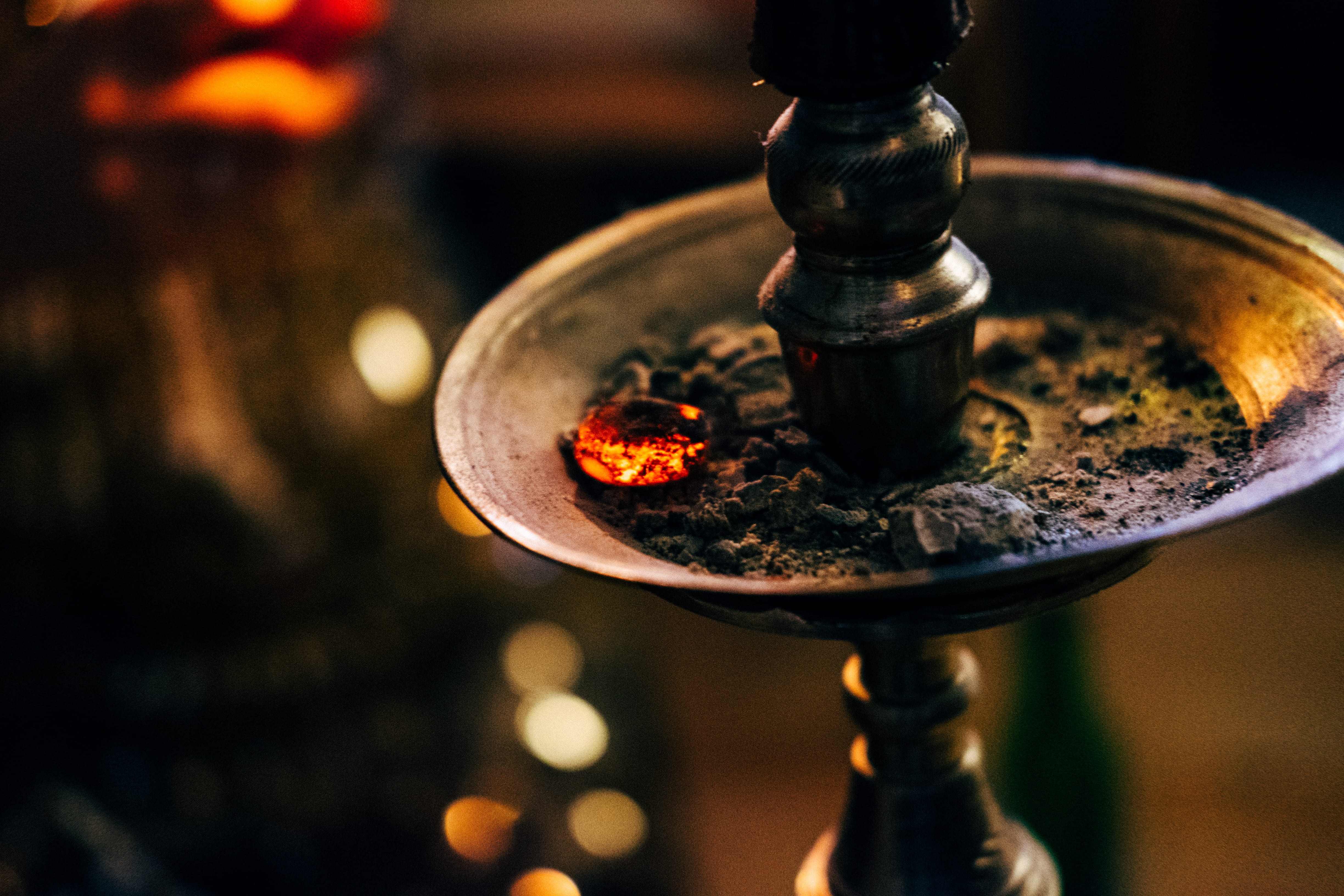 4K, fire - natural phenomenon, close-up, ember, religion, electric lamp, flame, household equipment, fire, illuminated, metal, burning, glass, refreshment, HD Wallpaper