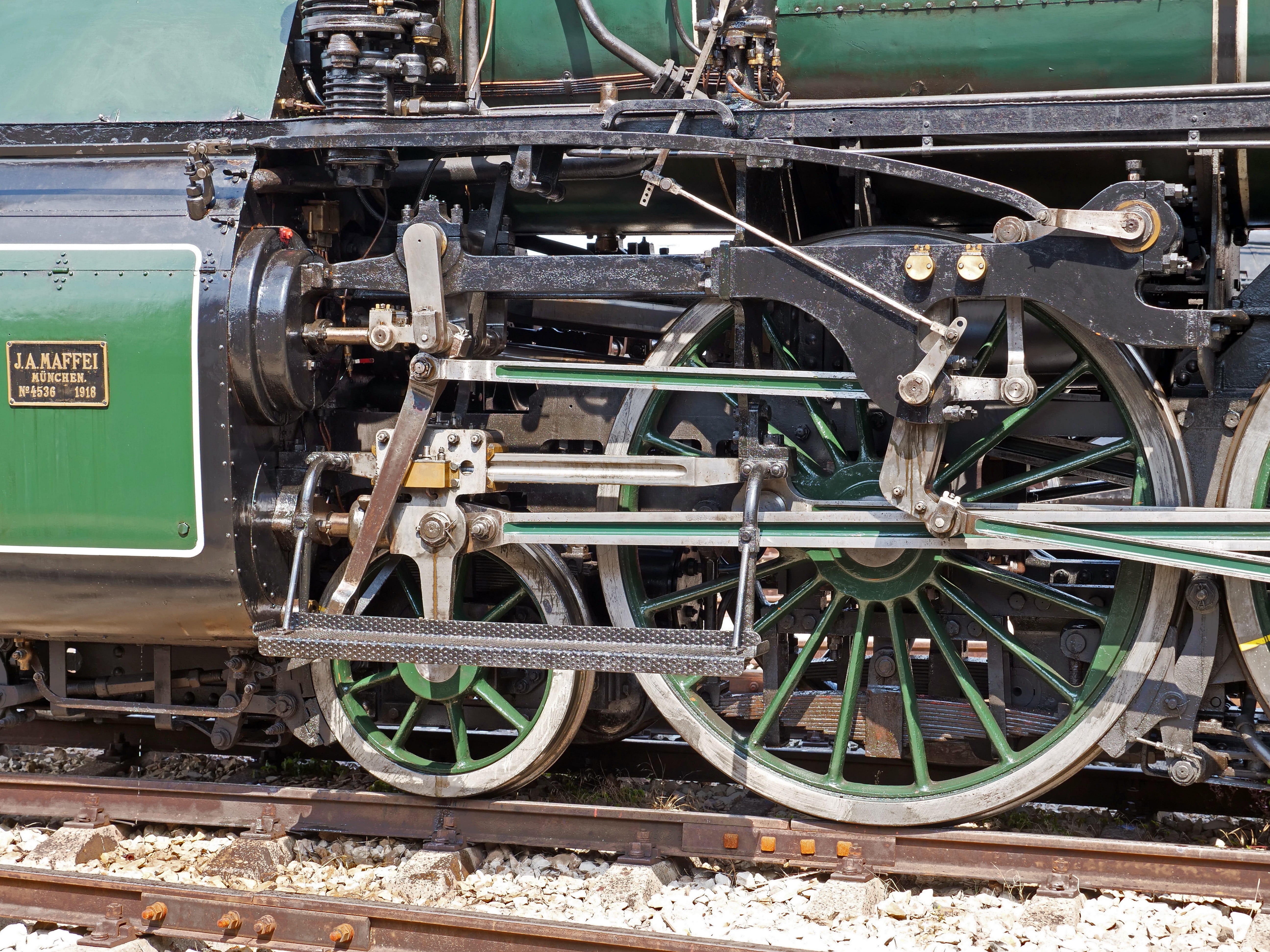 mode of transportation, shunting yard, maffei, operational, blowing axis, wheel, dome rod, land vehicle, steam locomotive, public transportation, piston rod, HD Wallpaper