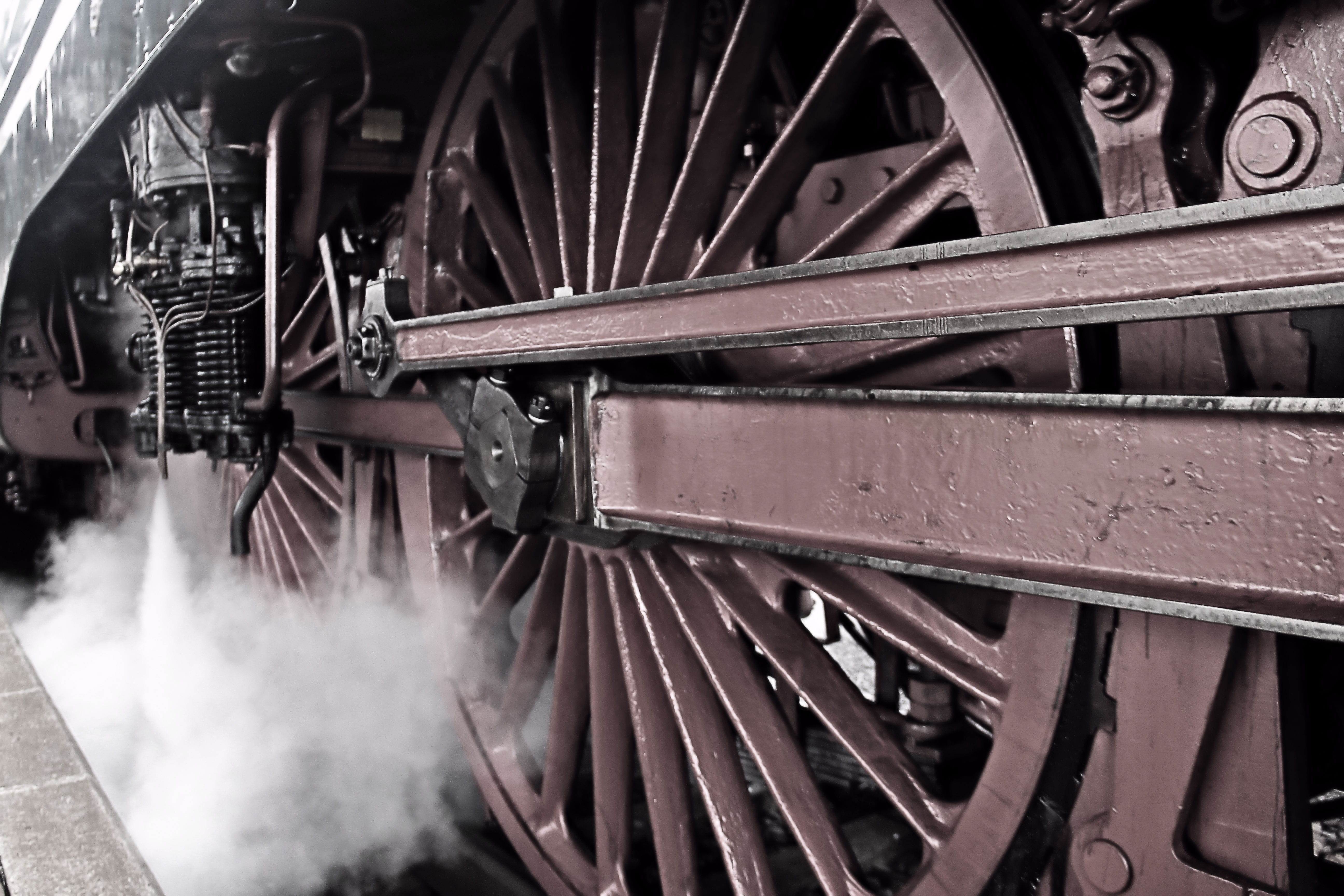 dr-18-201, architecture, train - vehicle, 5K, railway, vehicle part, wheels, nostalgia, wheel, old, pattern, transportation, railroad Track, Drive Wheels, HD Wallpaper