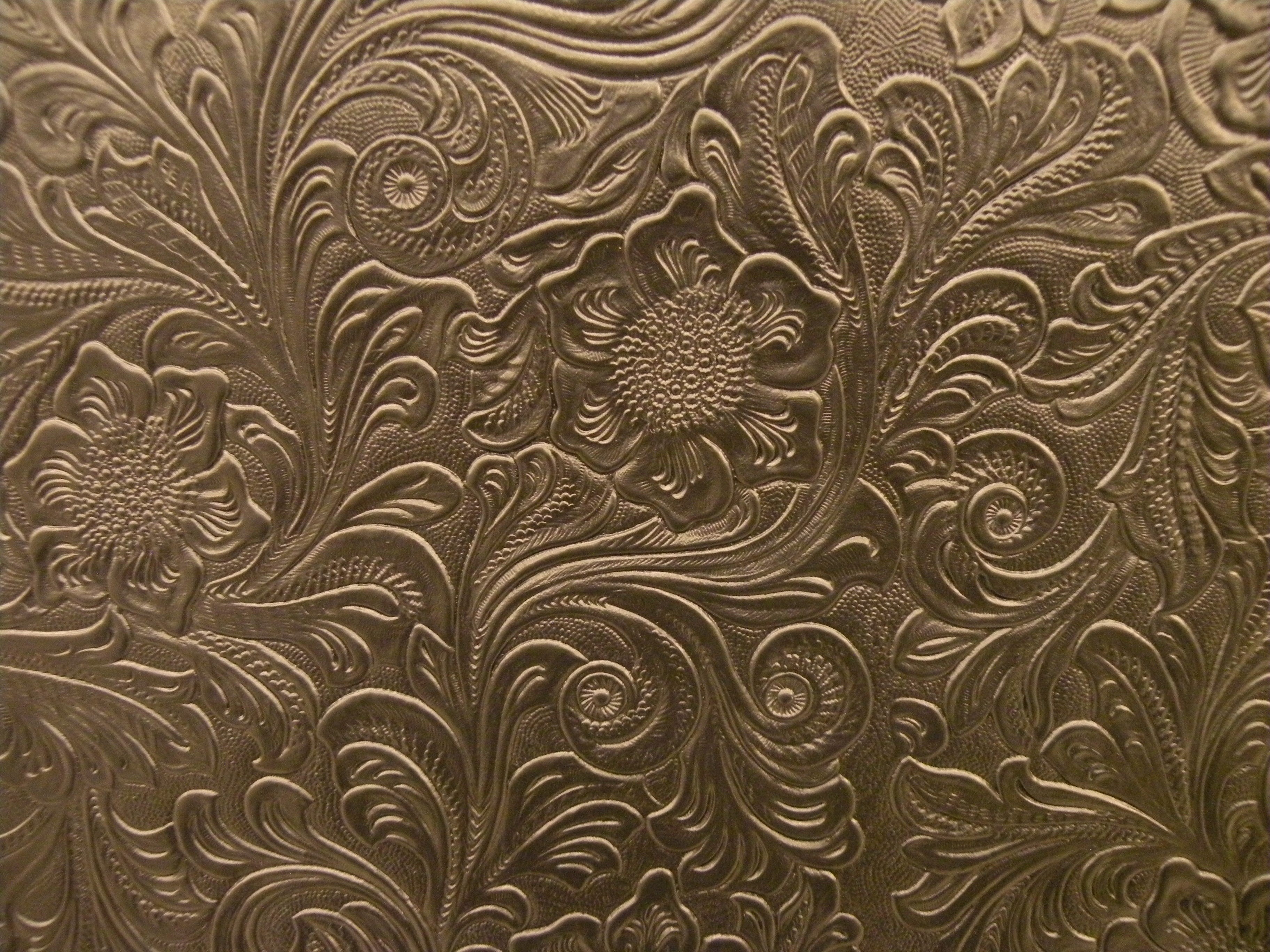 textured, gold, floral pattern, indoors, antique, ornate, emboss, art and craft, history, pattern, animal themes, background, close-up, design, creativity, HD Wallpaper