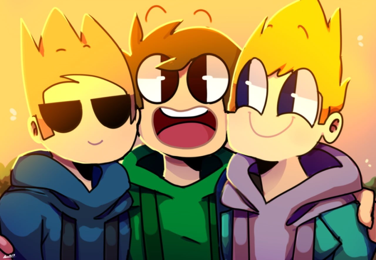 glasses, no people, representation, Eddsworld, yellow, human representation, sunglasses, multi colored, Matt, Tom, creativity, close-up, night, Edd, indoors, HD Wallpaper