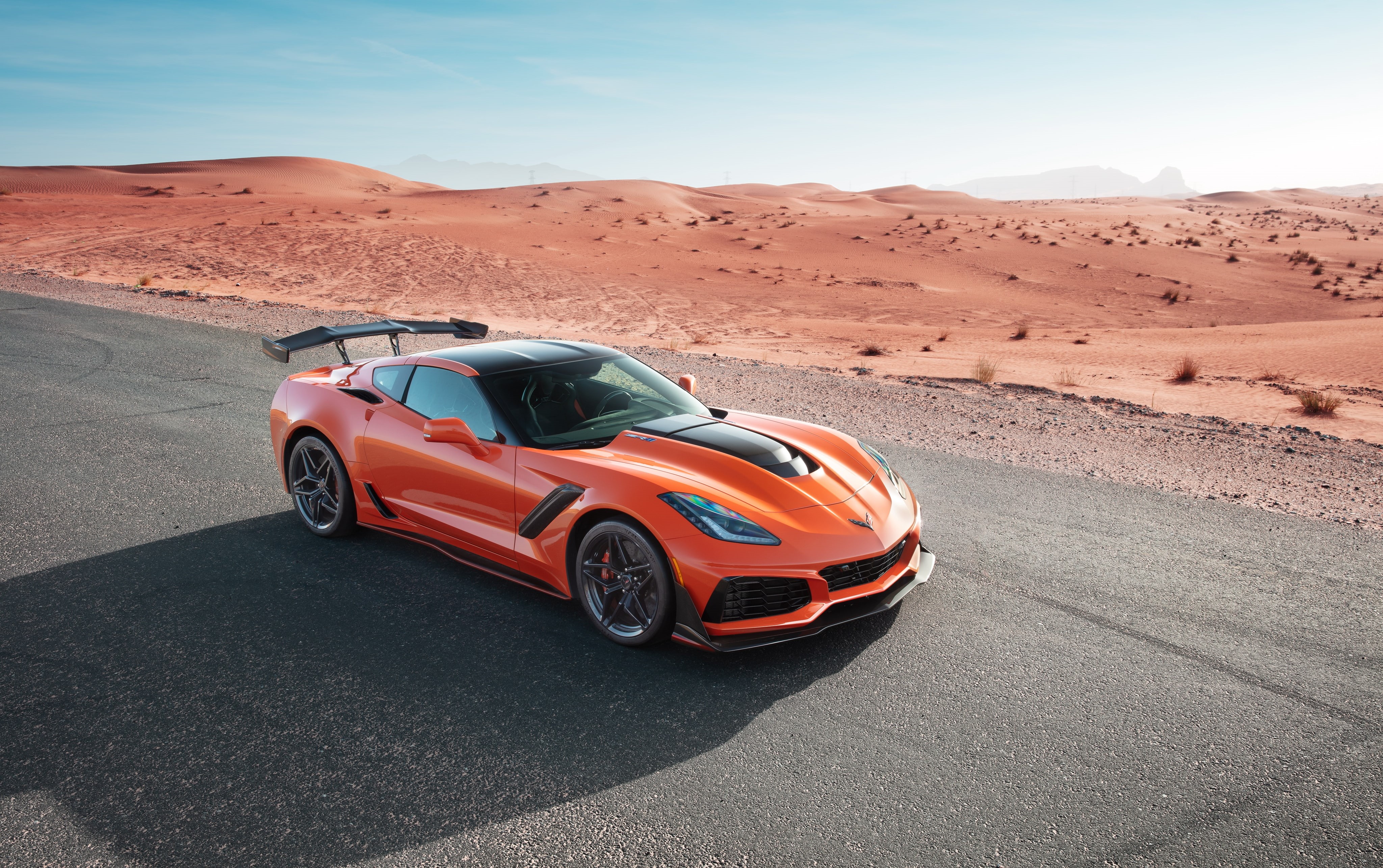 4K, 4K, Chevrolet Corvette ZR1, 2019, HD Wallpaper