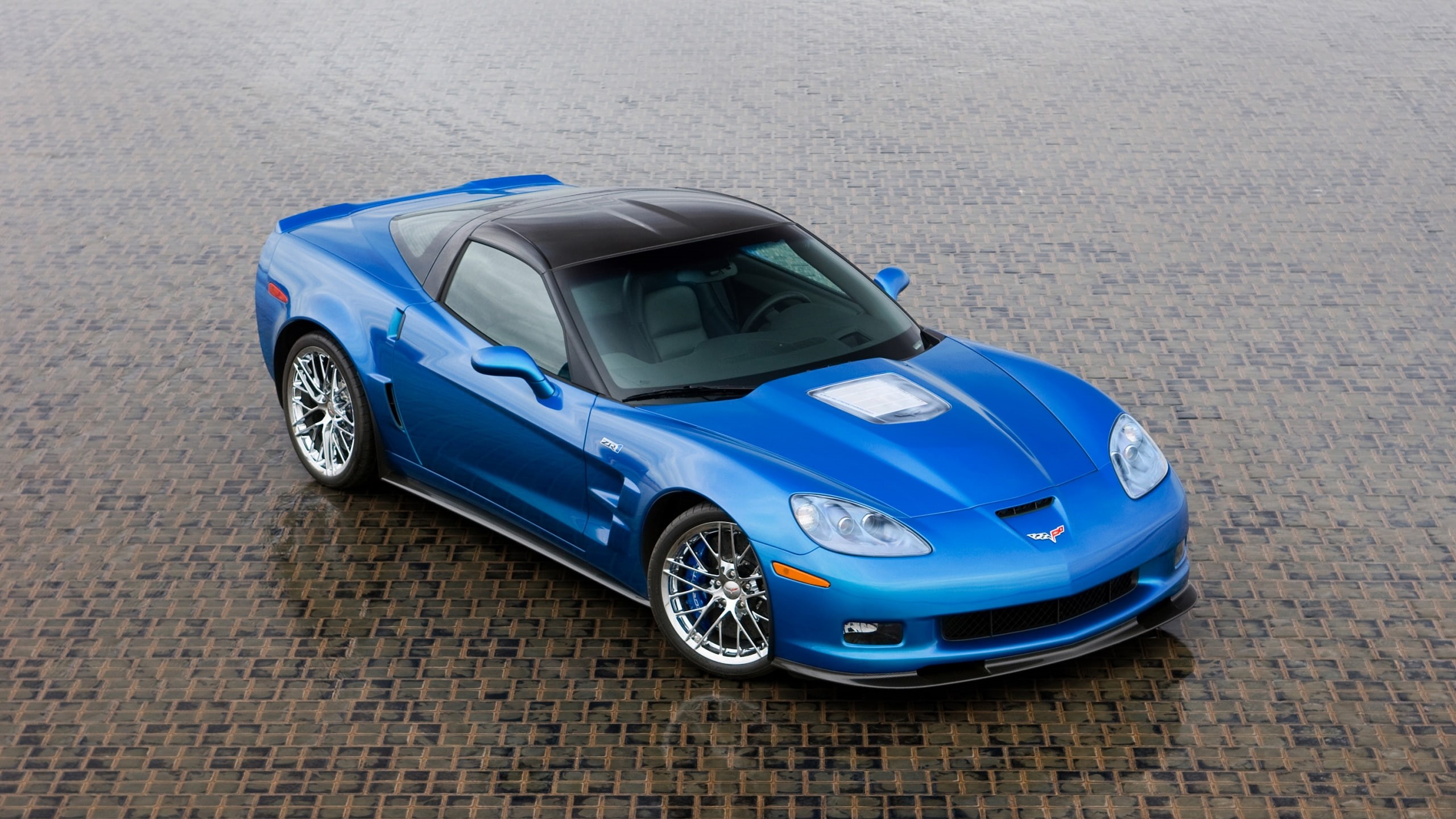 2K, hd, corvette, chevrolet, c, blue, cars, zr1, zr, stingray, HD Wallpaper