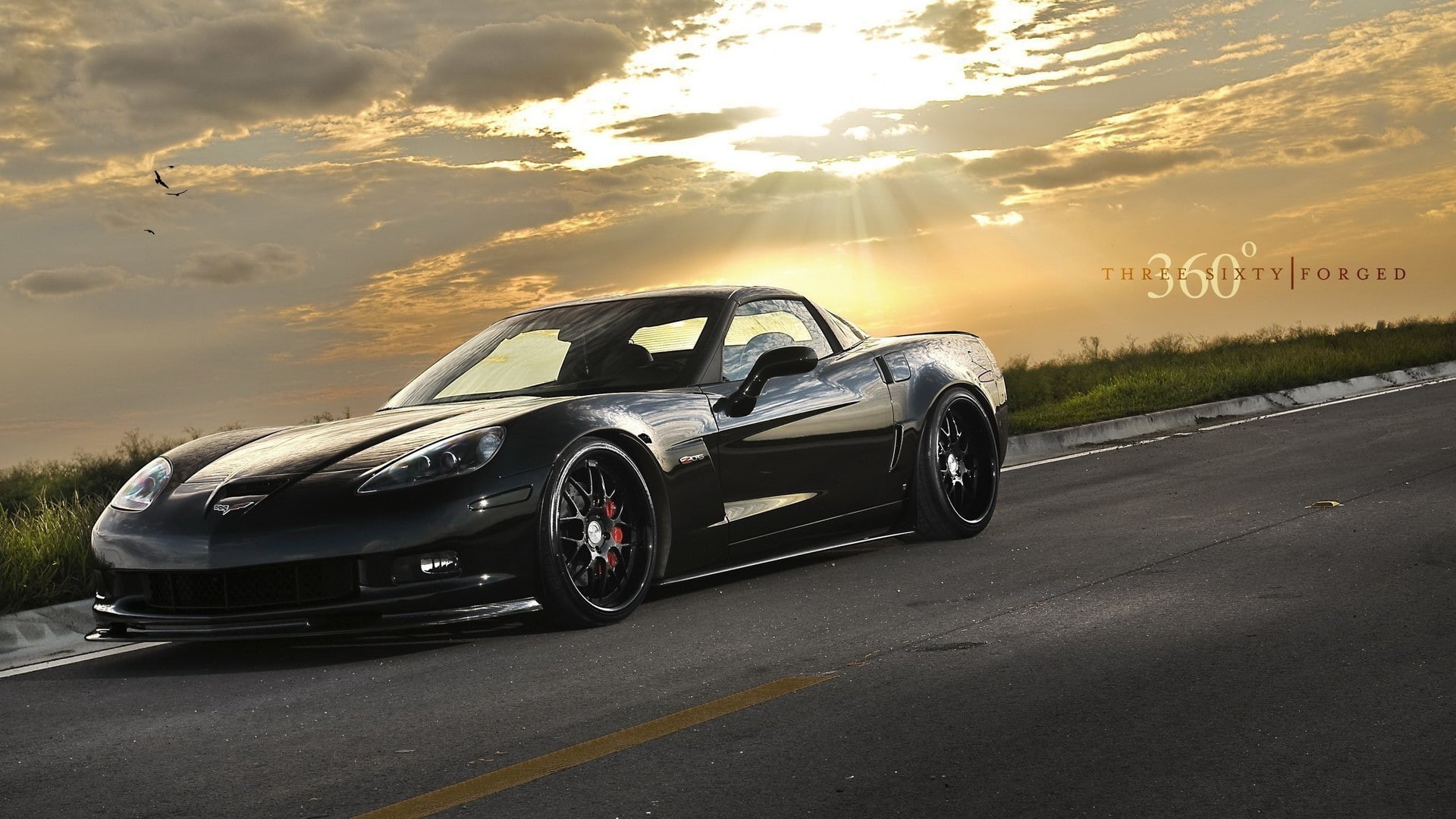 Chevrolet Corvette, Chevrolet Corvette Z06, Chevrolet Corvette C6, 1080P, sports car, HD Wallpaper