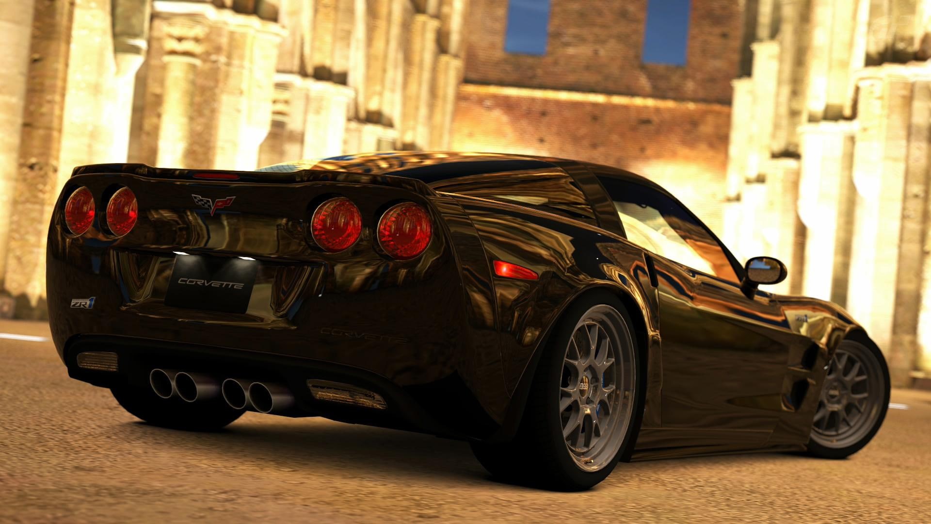 1920x1080, 1080P, corvette, zr, chevrolet, chevrolet corvette c6 zr1, cars, c, black, HD Wallpaper